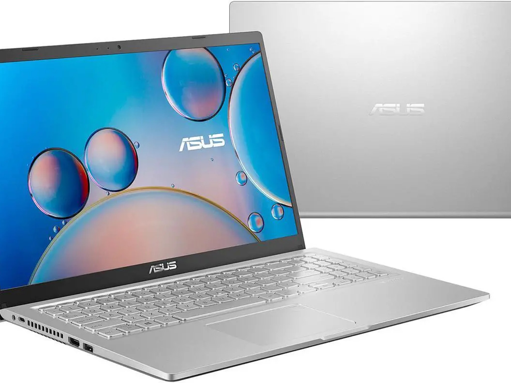 (NEW) ASUS VivoBook M515U 15.6" IPS AMD Ryzen 5 5500U 16GB RAM 512GB NVME SSD Windows 10 - Silver