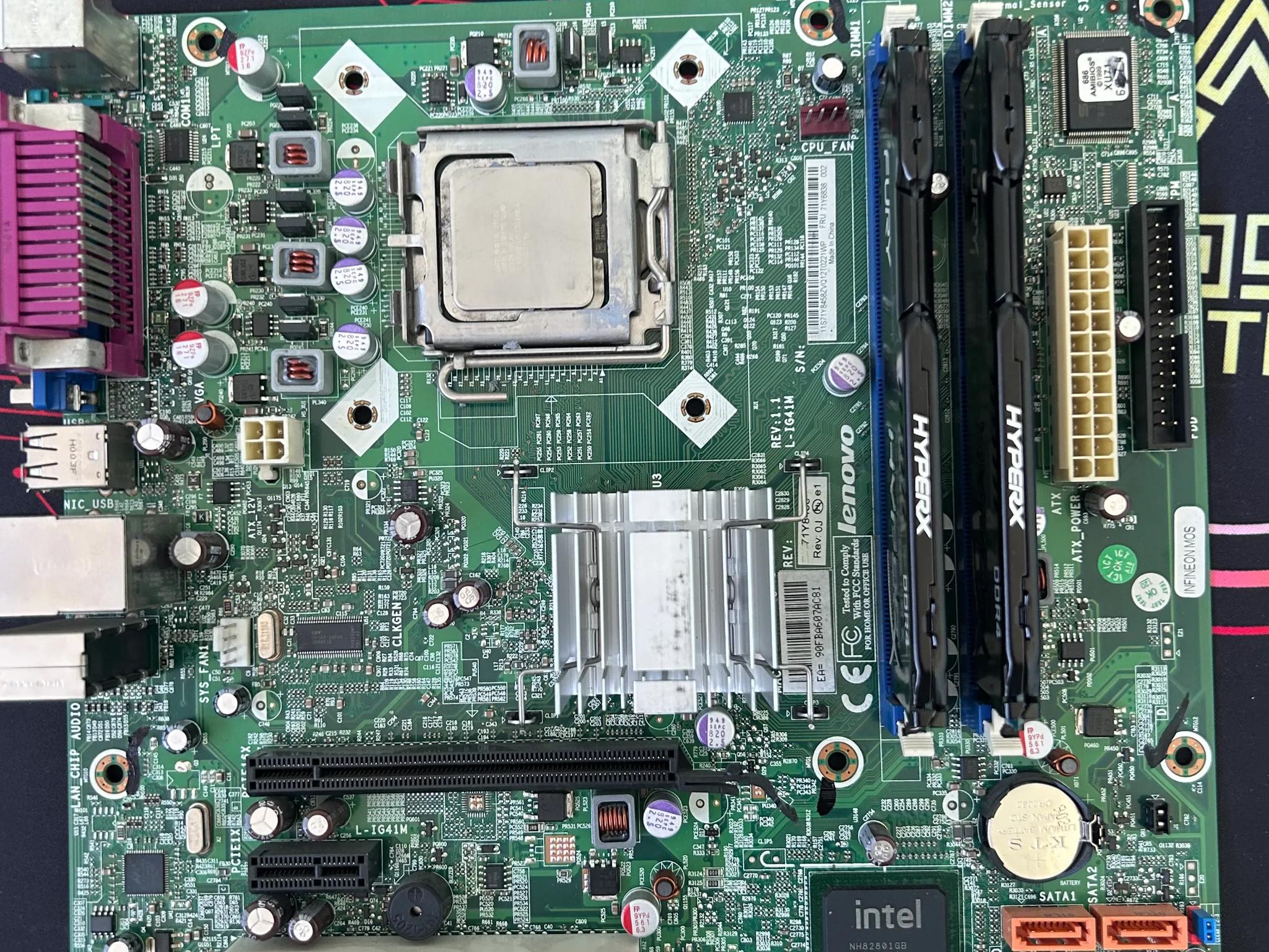 Cpu Motherboard Ram combo