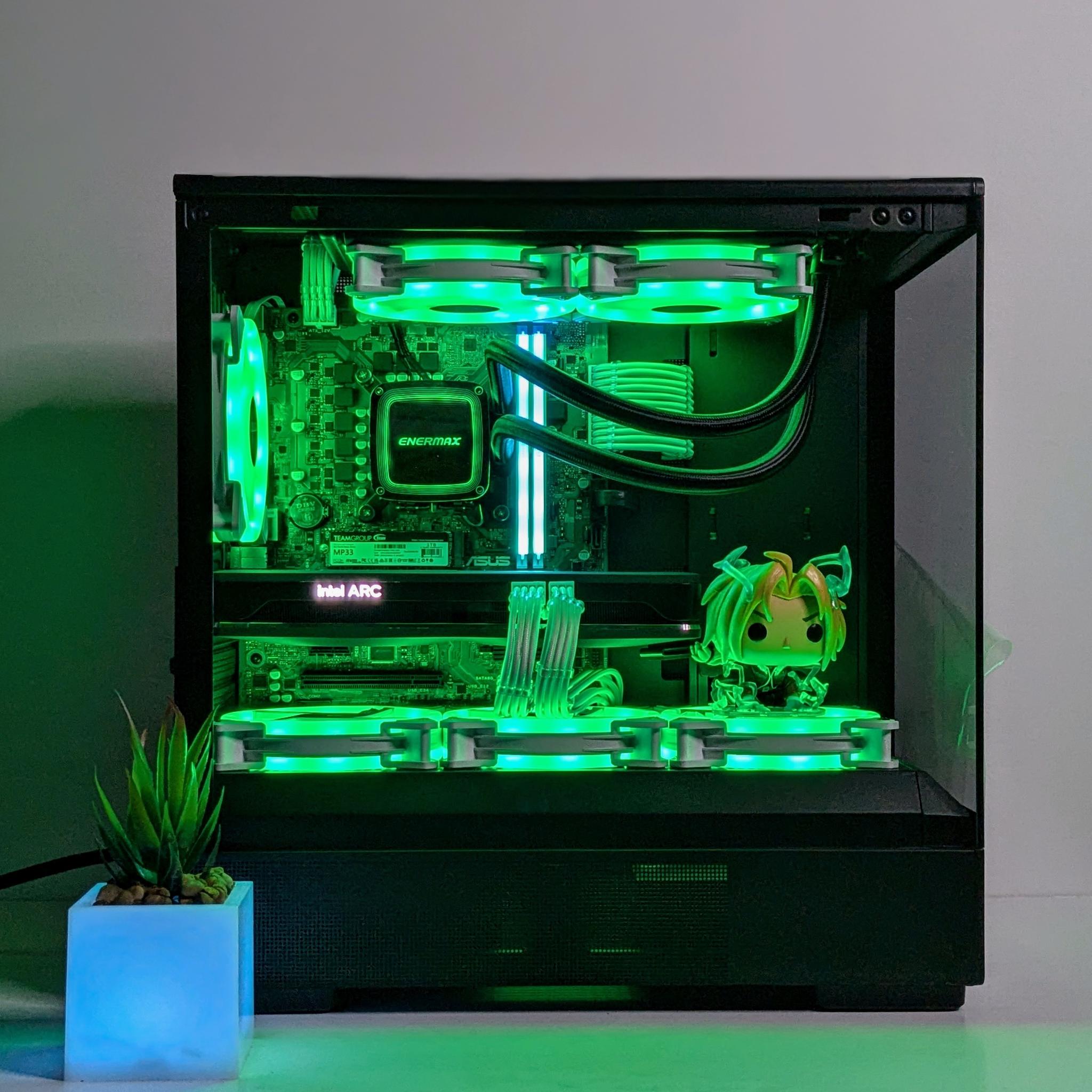 1440p Beast💧Full/Metal-Alchemist◼️Intel 13th Gen⬛️Arc A750 8GB⬛️16GB RAM⬛️1TB NVMe⬛️Windows 11 Pro