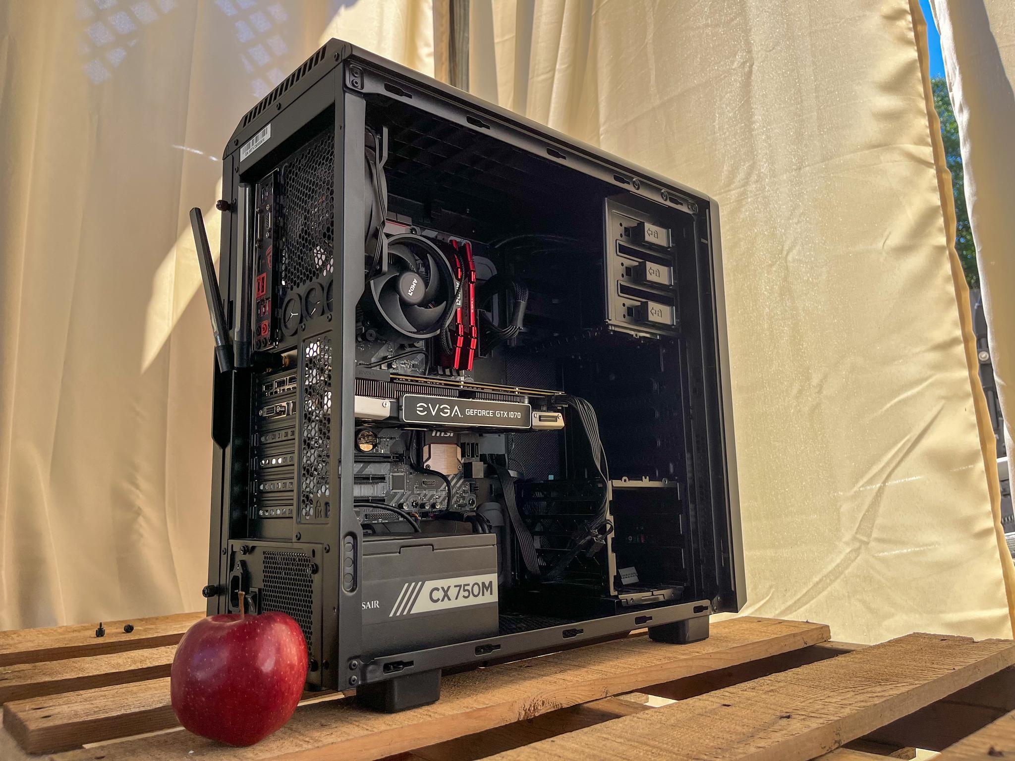 Stealth Black Gaming PC: GTX 1070 | Ryzen 5 5500