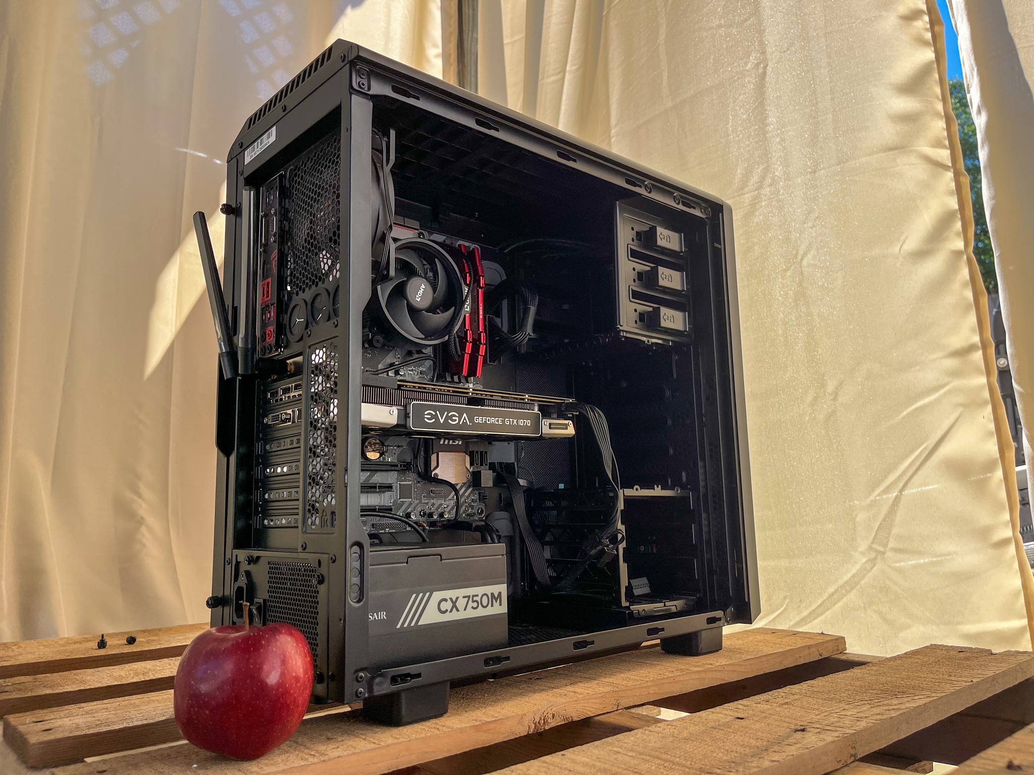 Stealth Black Gaming PC: GTX 1070 | Ryzen 5 5500