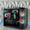 RTX 3070 TRIO, Ryzen 7 5800X, 32GB RAM | Black RGB Gaming Computer