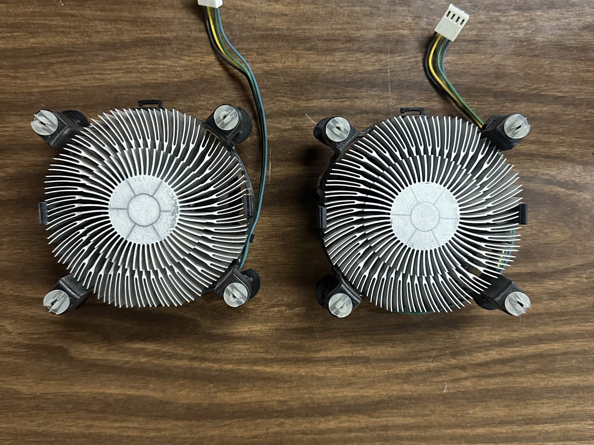 Lot of 2 Intel Stock CPU Coolers LGA 115X/1200