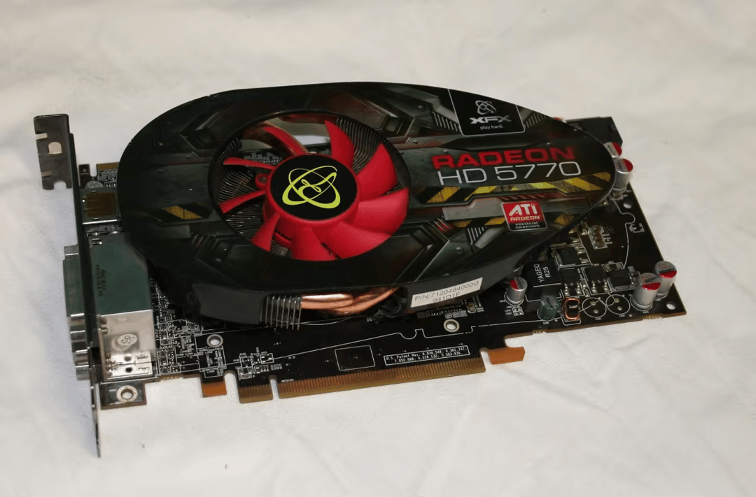 Radeon HD 5770 1GB Video Card! Just cleaned and pasted!
