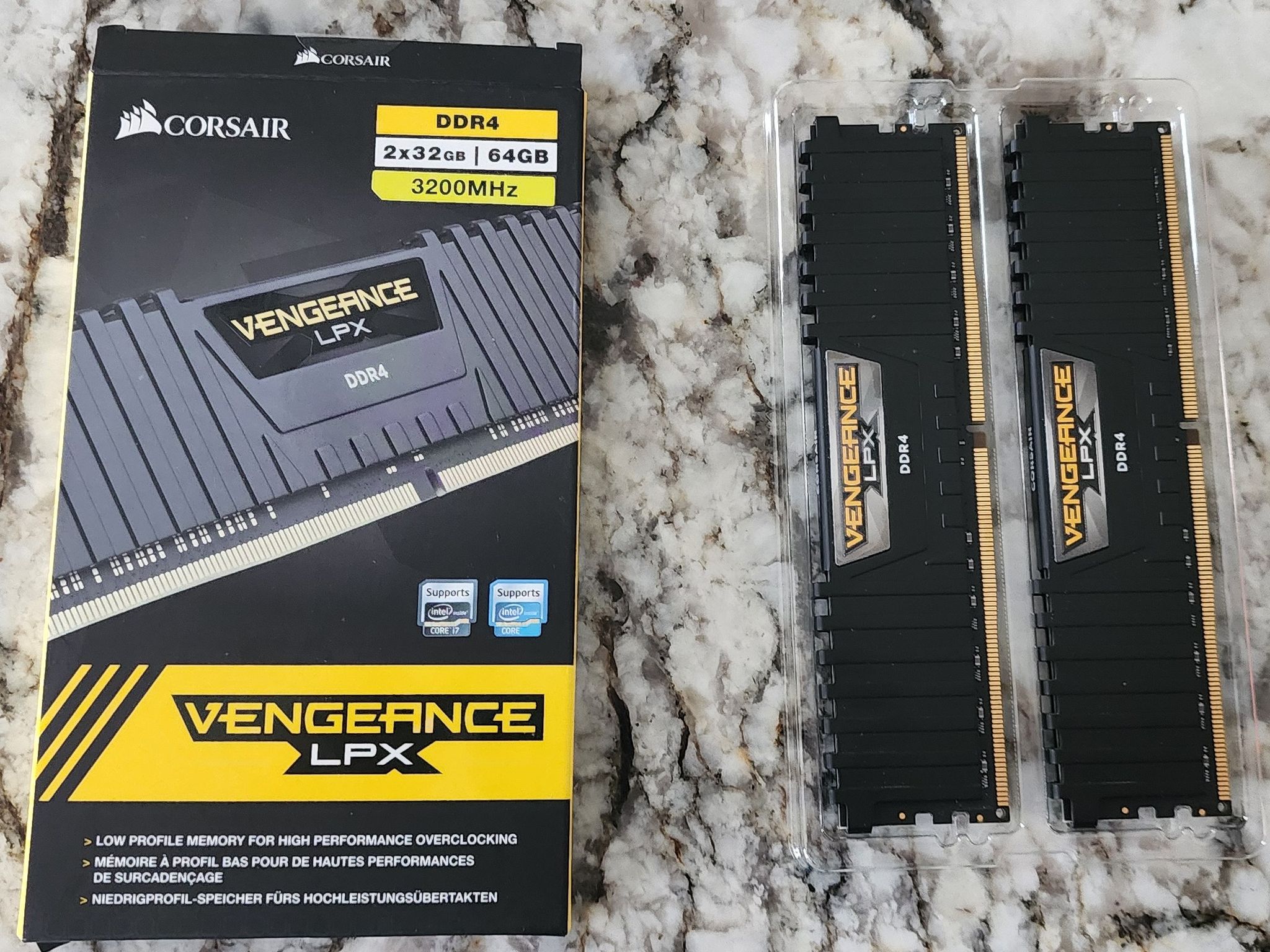 Corsair Vengeance LPX DDR4 64GB 3200MHz Used
