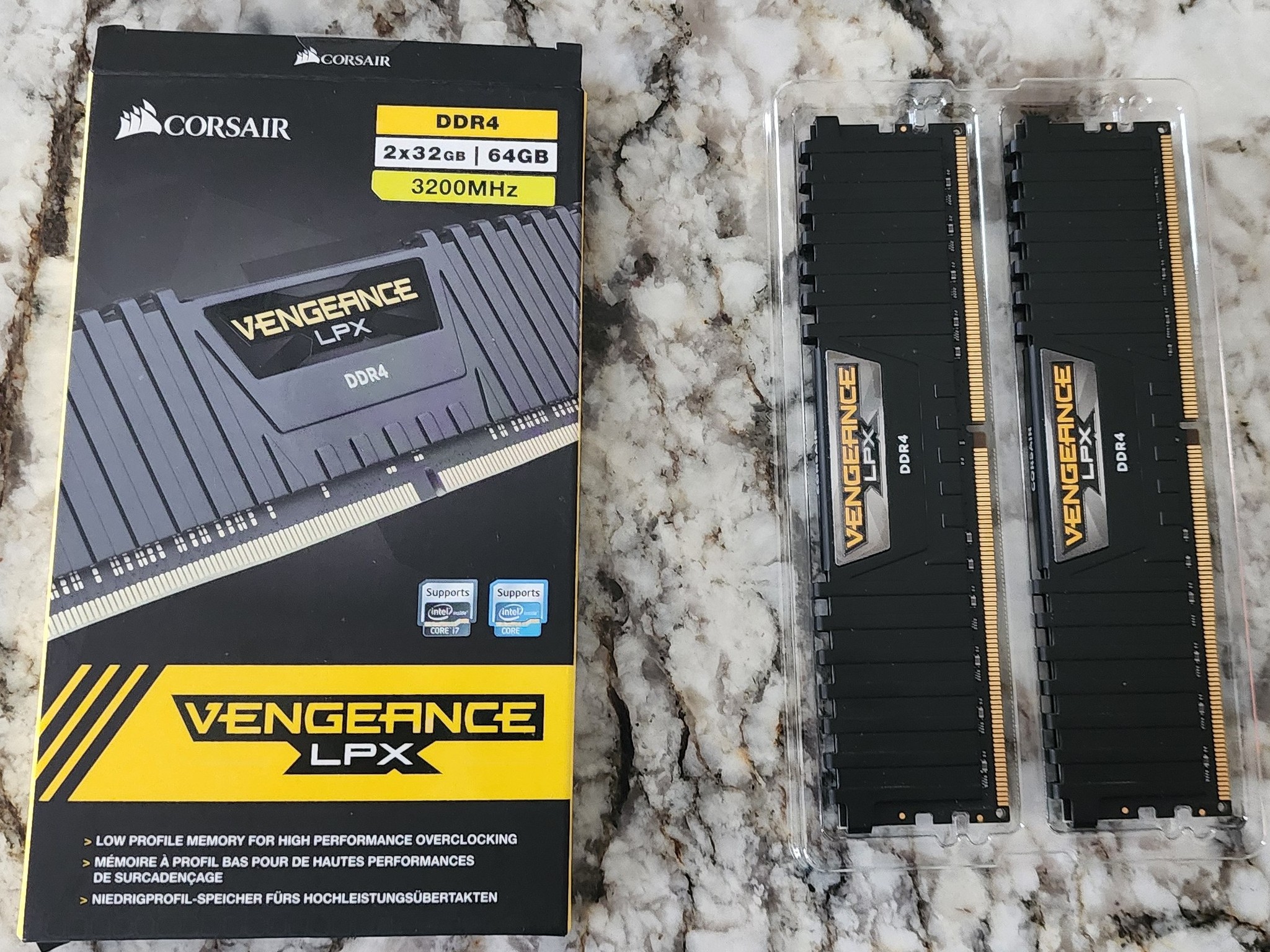 Corsair Vengeance LPX DDR4 64GB 3200MHz Used