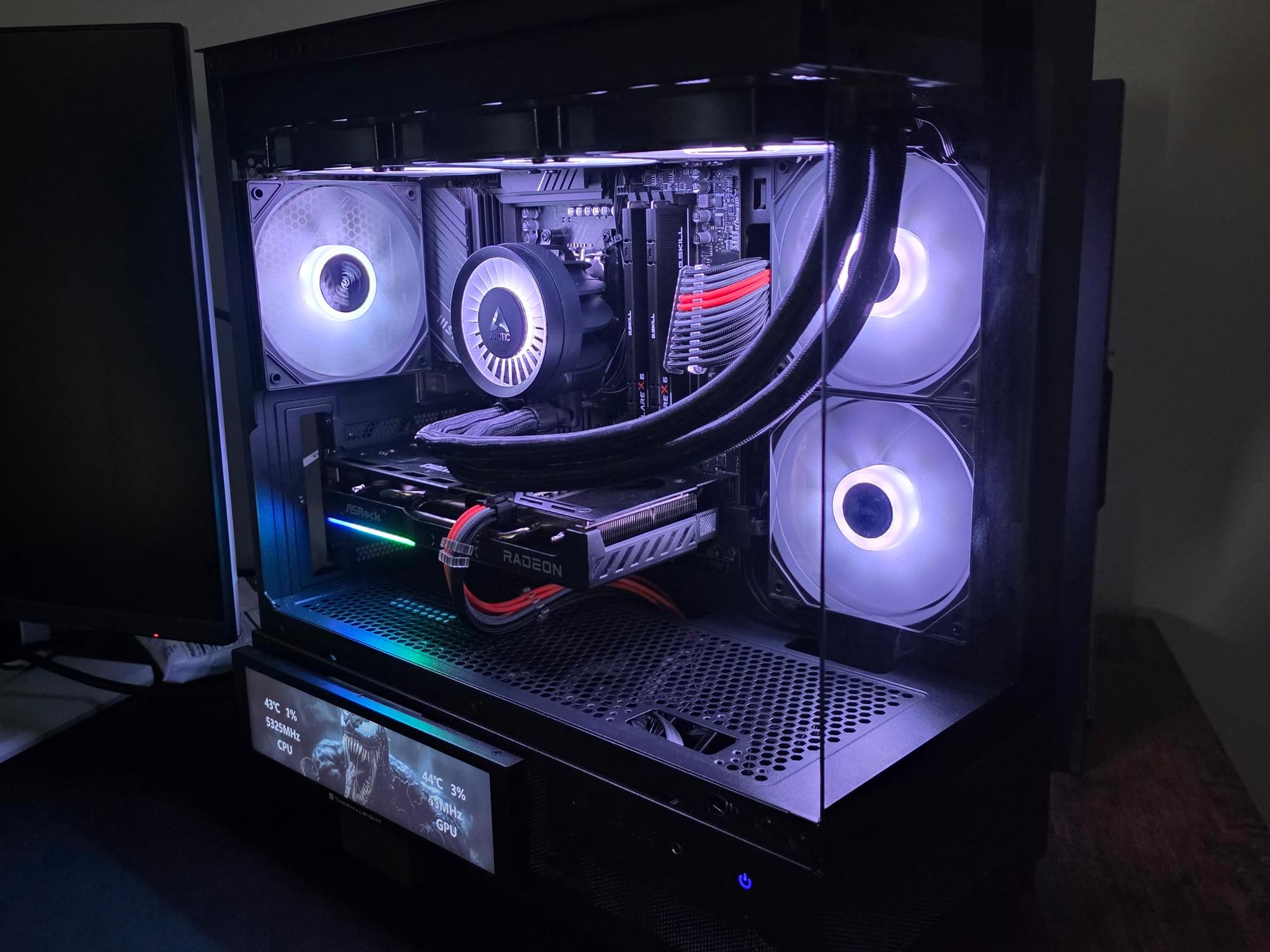 Radeon RX 9060 XT 16GB Custom Gaming PC - Ryzen 7 7700X, 32GB RAM