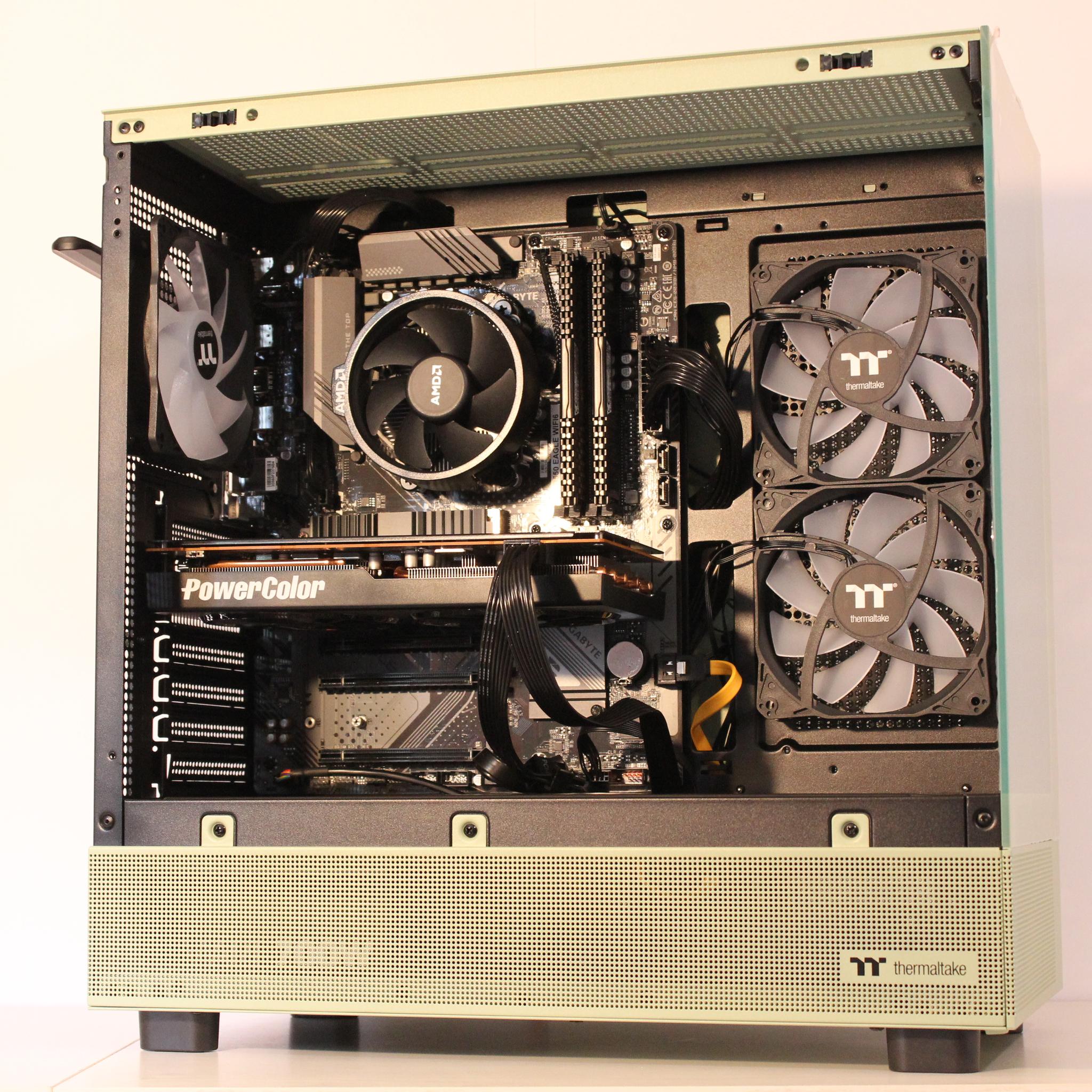 RX 5600 XT | Ryzen 5 5500 | 16GB DDR4 | 500GB SSD | Win11 | WiFI | 1080P Gaming PC