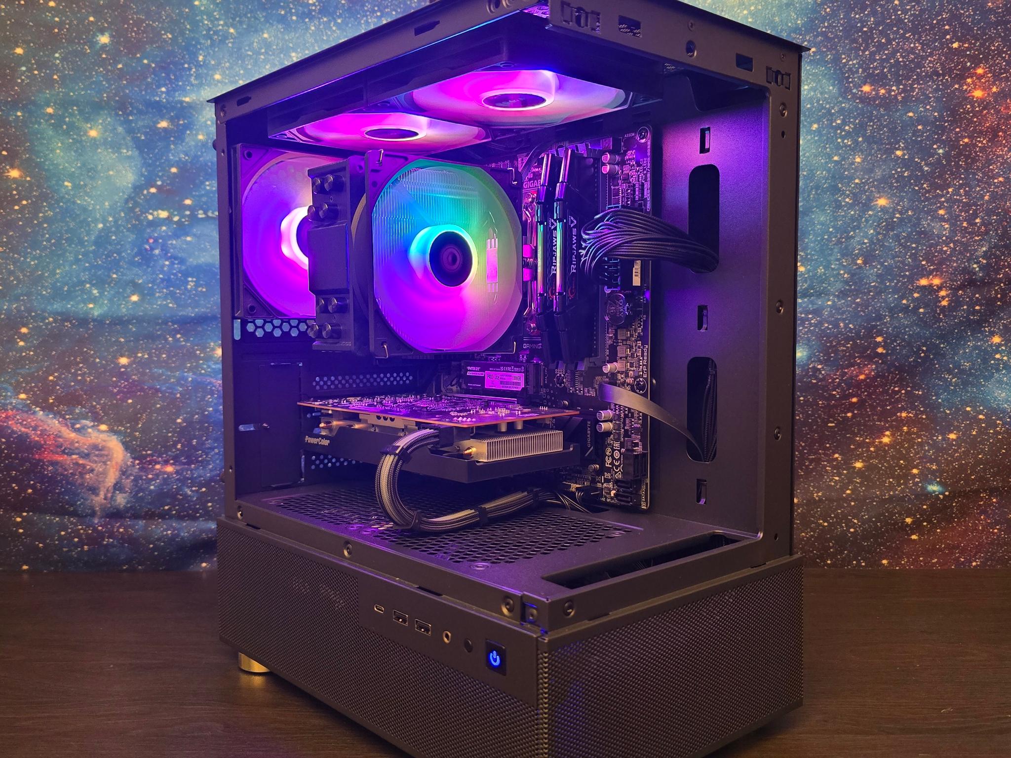 MID LEVEL 1080P PC | RX 6600 8GB | Ryzen 5 5500 | B550M | 16GB DDR4