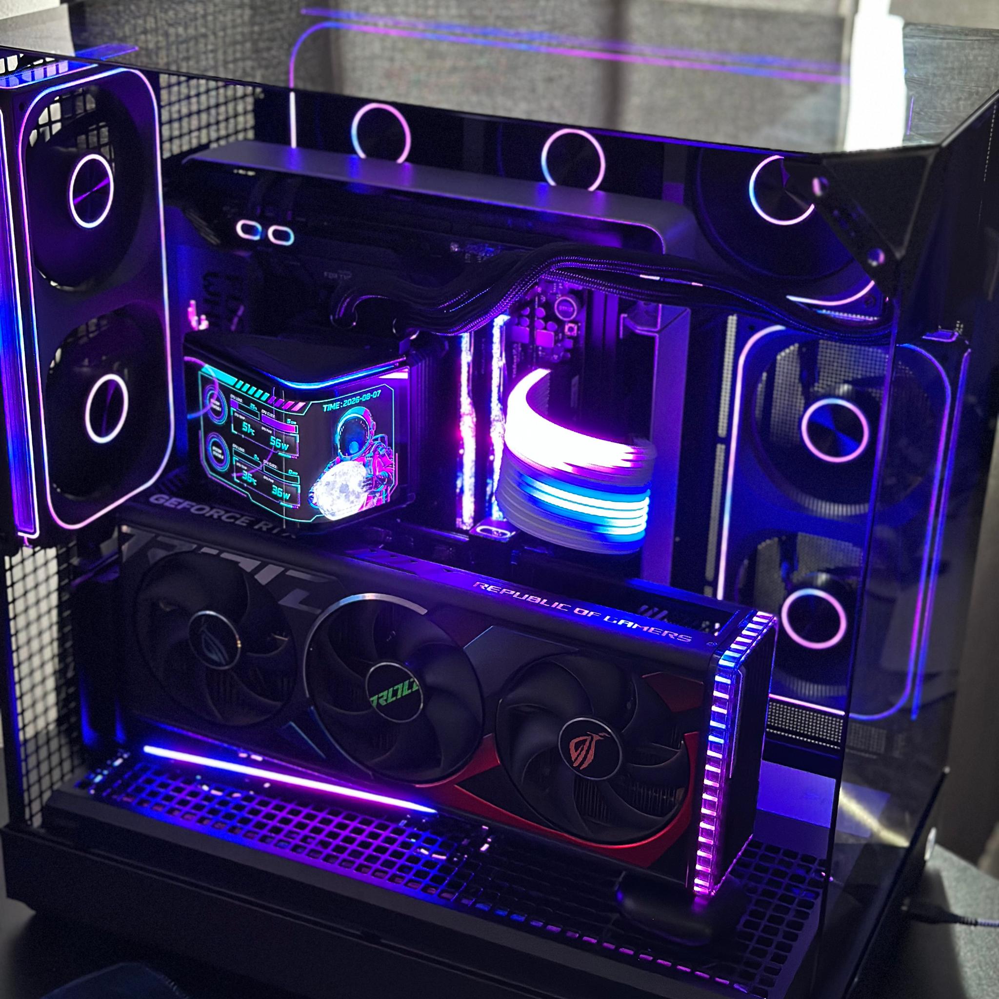 GeForce RTX 4090 Custom Gaming PC - Ryzen 7 9800X3D