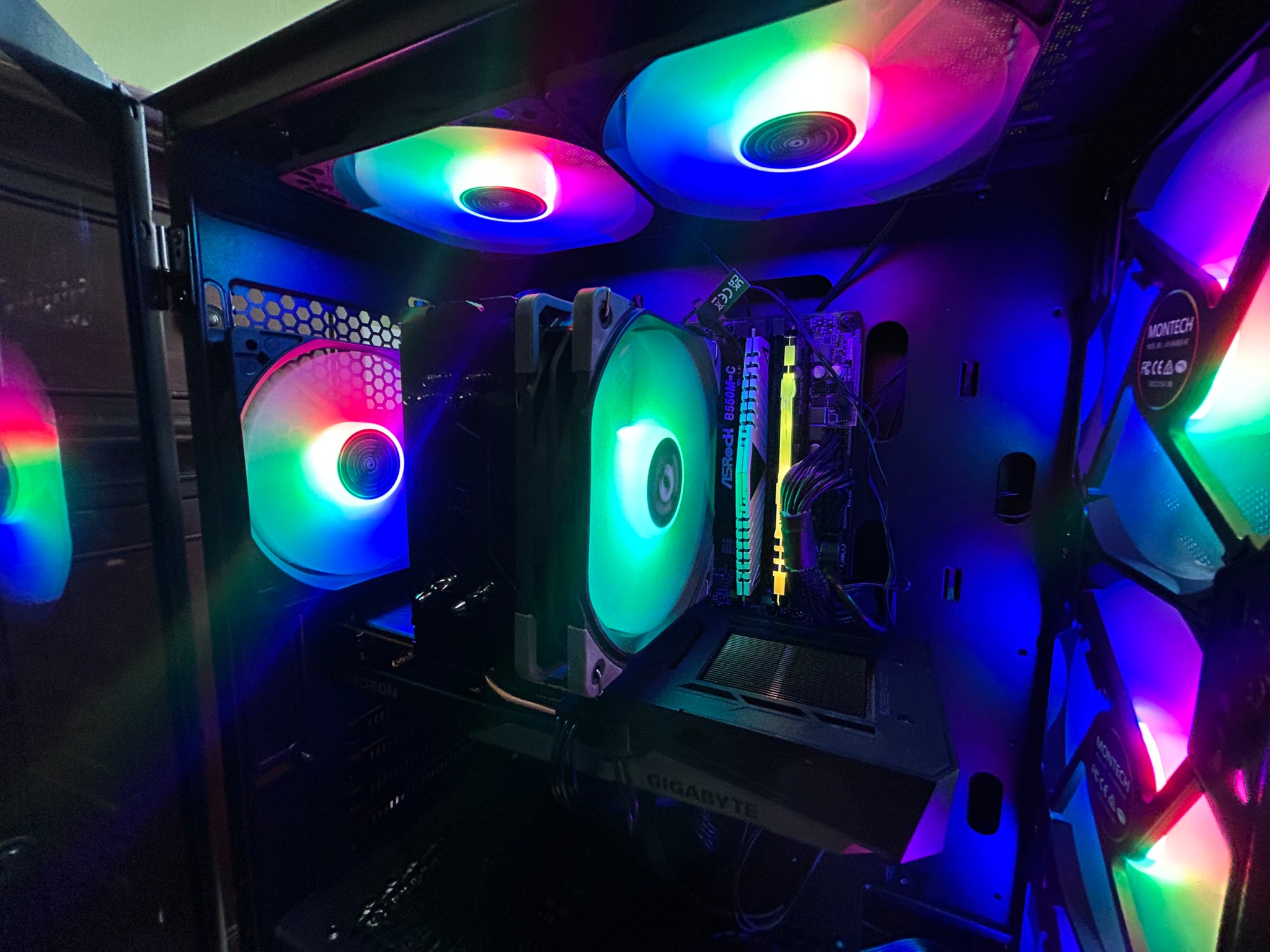 Project ShadowCore | Ryzen 5 Gaming PC | RX 6500 XT | 16GB RAM | 1TB SSD | RGB – Ready to Game