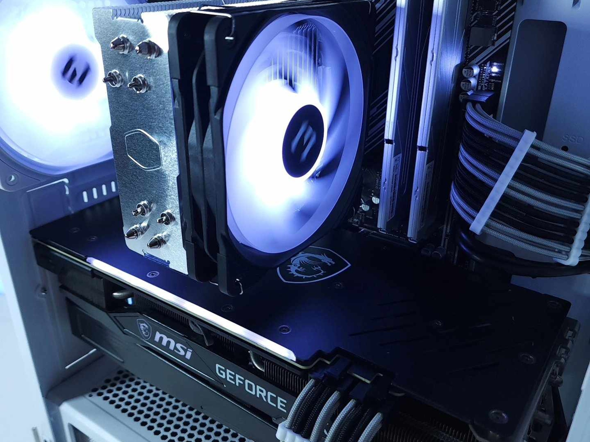 🤍RTX 3070 || Ryzen 5 5600GT || 1TB M.2 NVMe SSD || 32GB 3200MHz || 1080p/1440p Gaming Computer