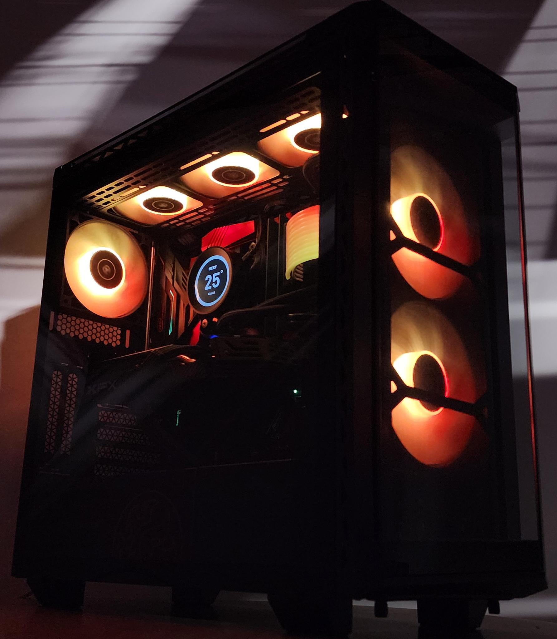 Gaming PC i7-6700K 16GB RAM 256GB SSD RX 580 8GB Windows 11 Computer