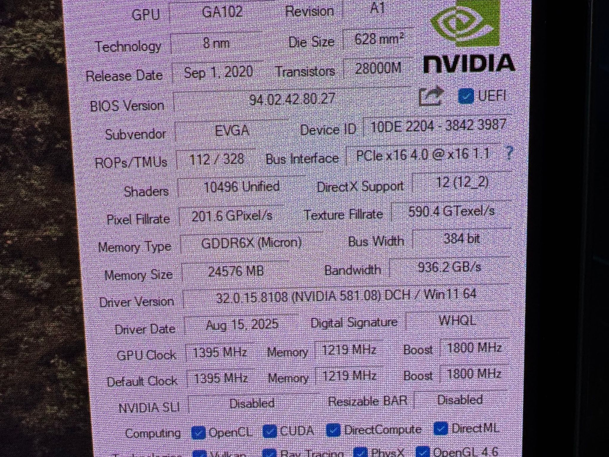 EVGA GeForce RTX 3090 FTW3 ULTRA GAMING
