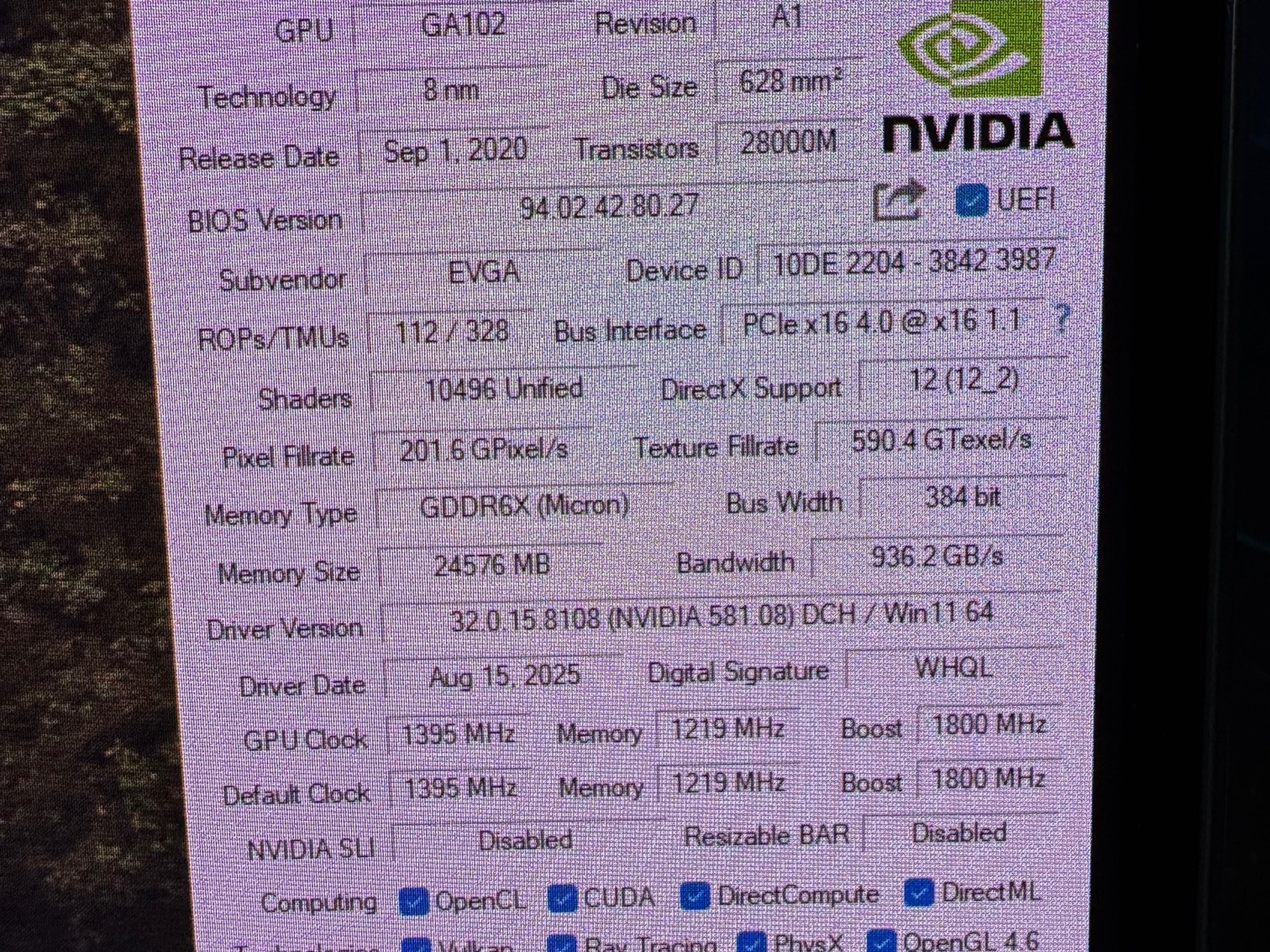 EVGA GeForce RTX 3090 FTW3 ULTRA GAMING
