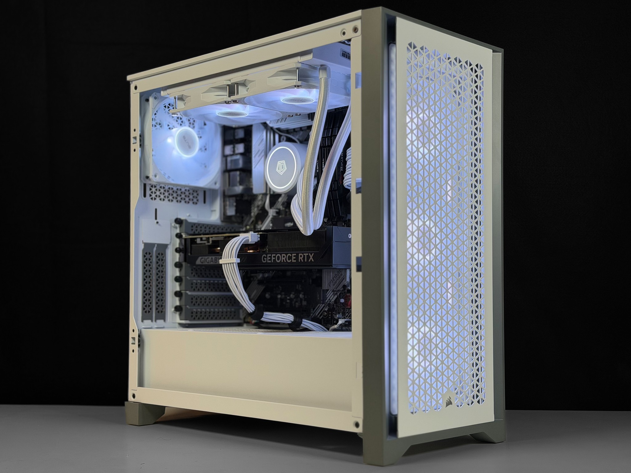 RTX 5070 Gaming PC | Ryzen 7 5800XT | 32GB RAM | 2TB NVMe | White RGB Build