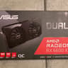 ASUS Dual Radeon RX 6600 XT OC 8GB GDDR6 Graphics Card, Pre-Owned