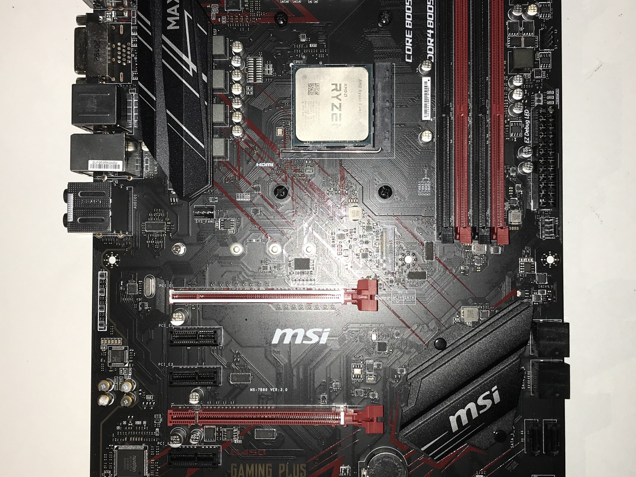 *COMBO* RYZEN 5 3600 & MSI B450 Gaming AM4 Motherboard