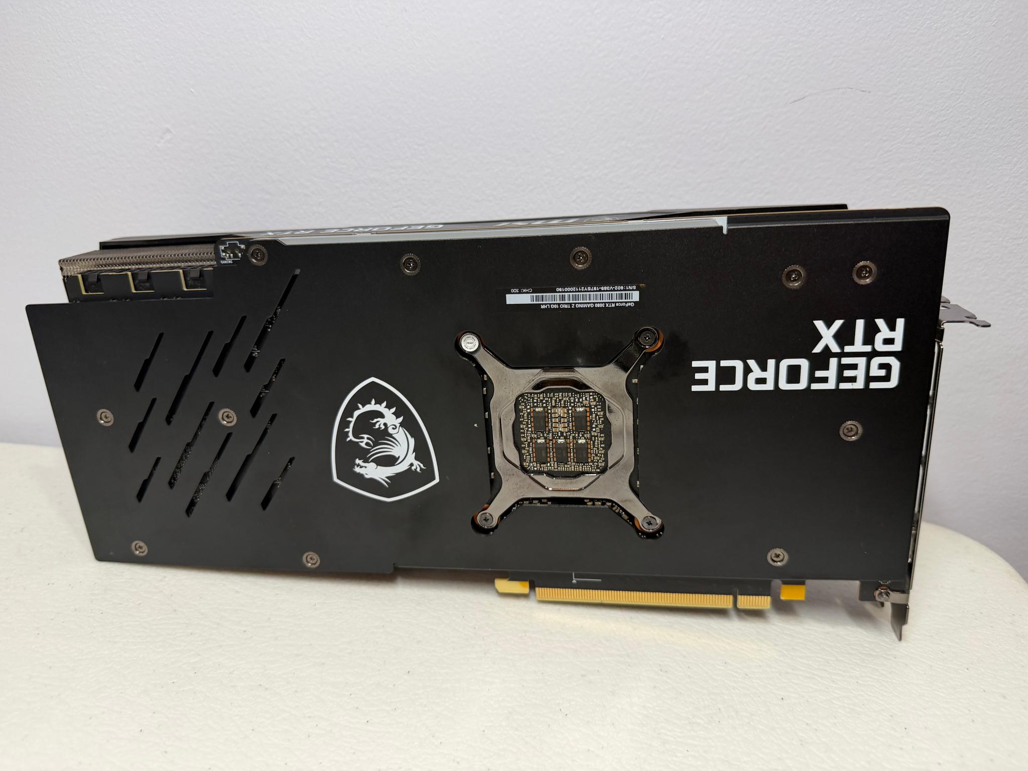 MSI RTX 3080 10GB Gaming Z Trio Graphics Card