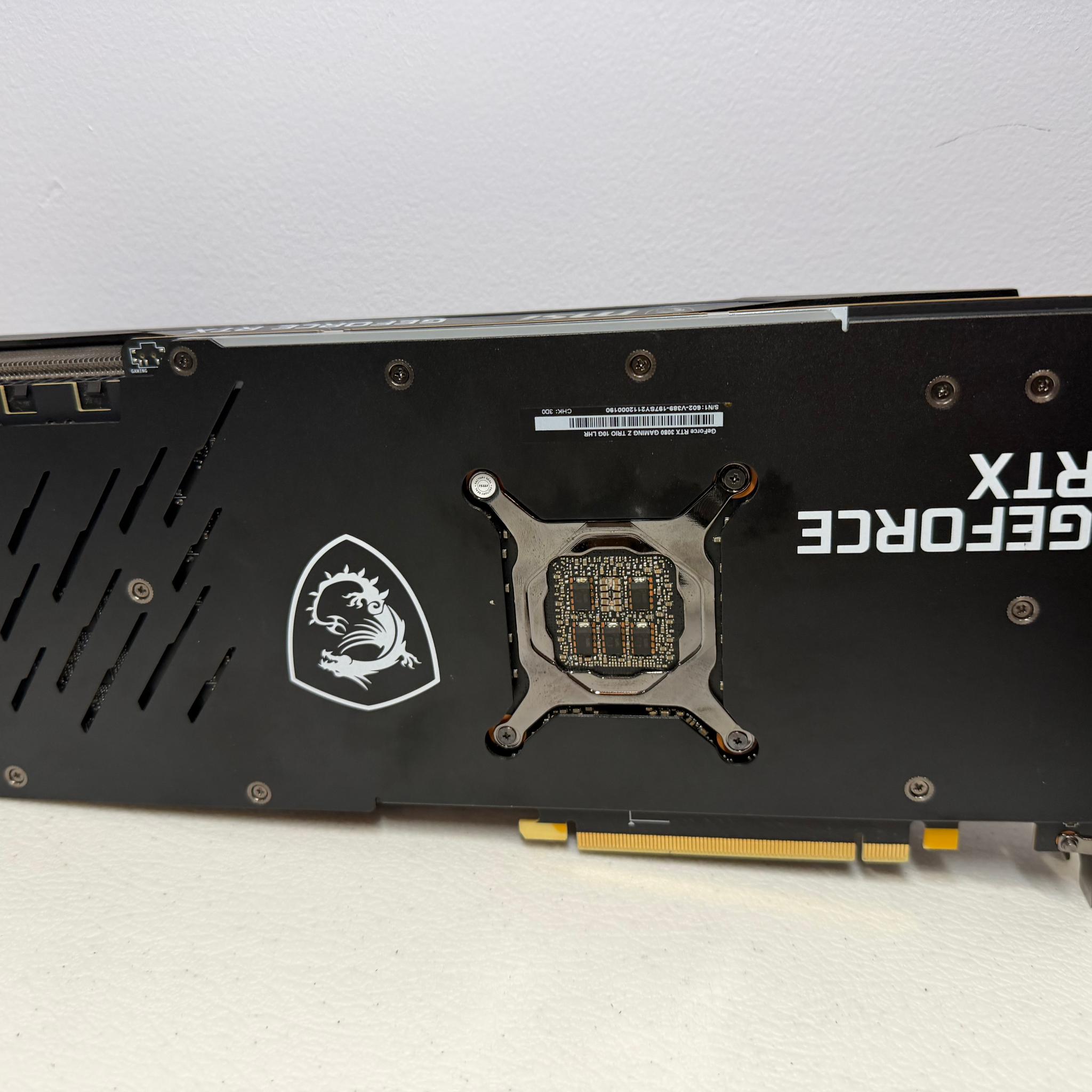MSI RTX 3080 10GB Gaming Z Trio Graphics Card