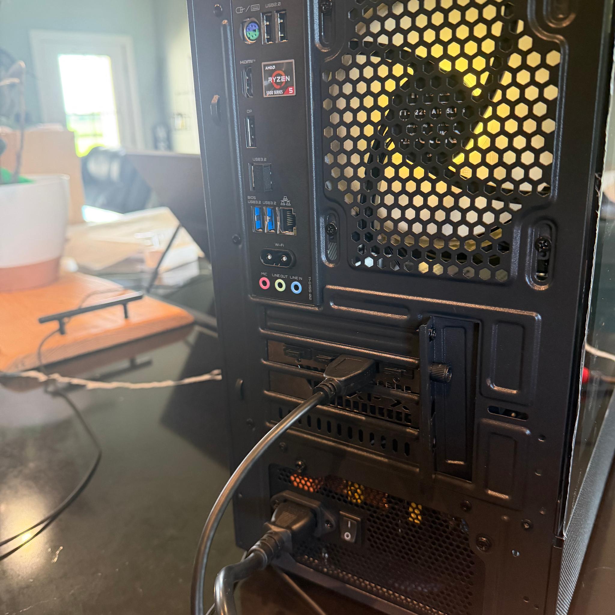 Green Reaper Gaming PC | Ryzen 5 5500 | RX 7600 XT 16GB | 16GB RAM | 1TB NVMe