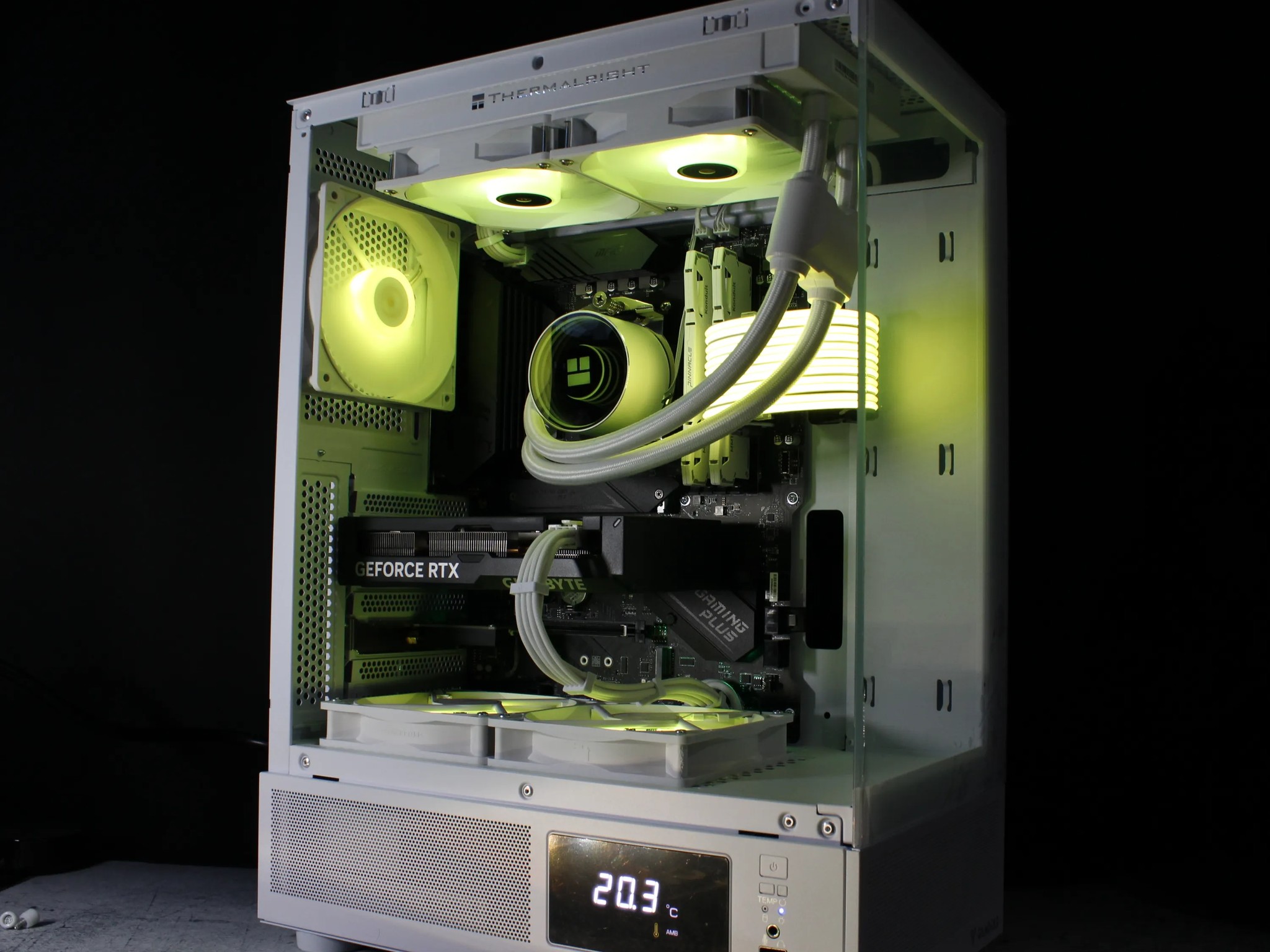 🤍White Gaming PC |RTX 4060 TI|Ryzen 7|1TB SSD|