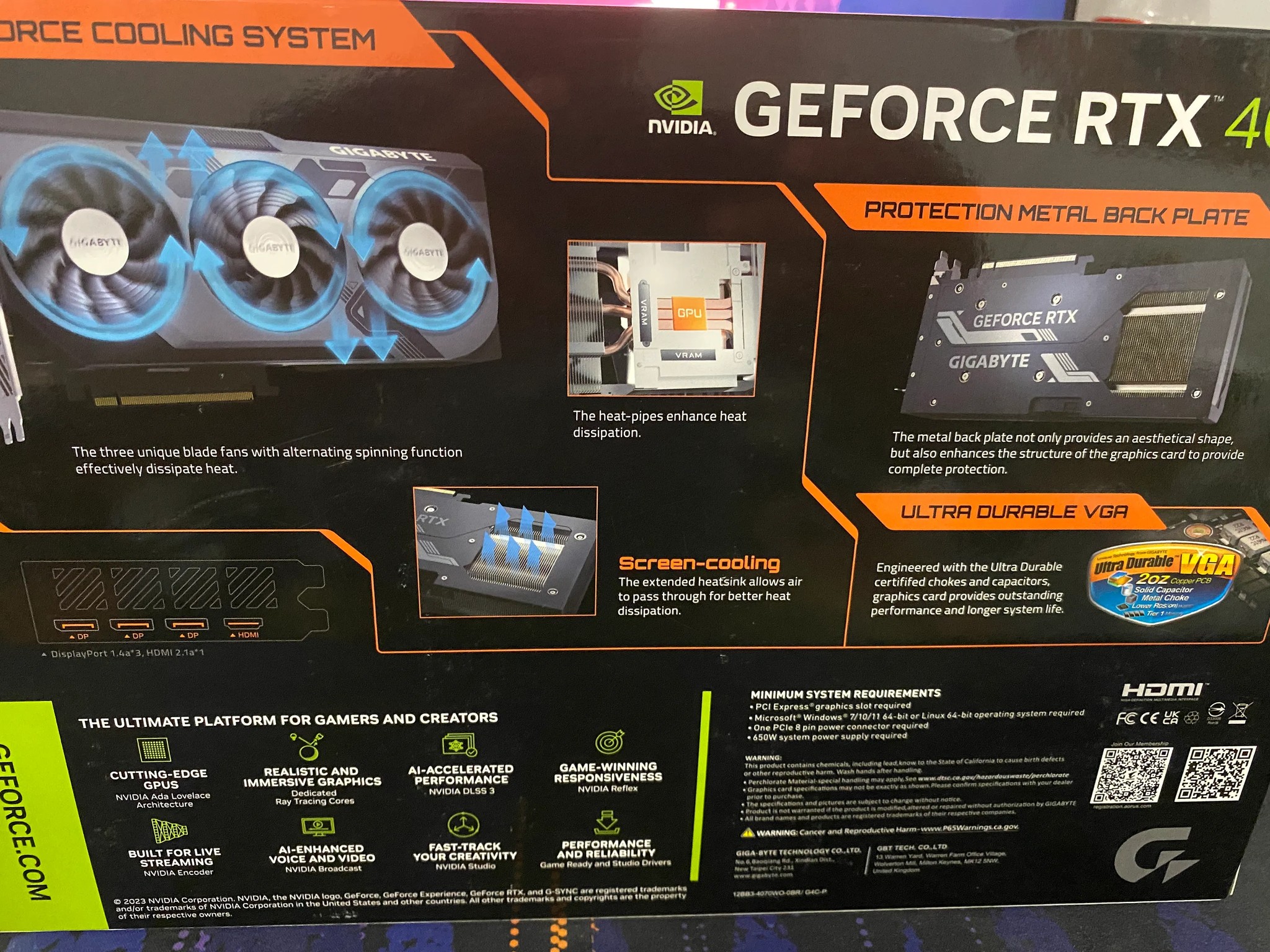 Gigabyte Windforce RTX 4070 12GB
