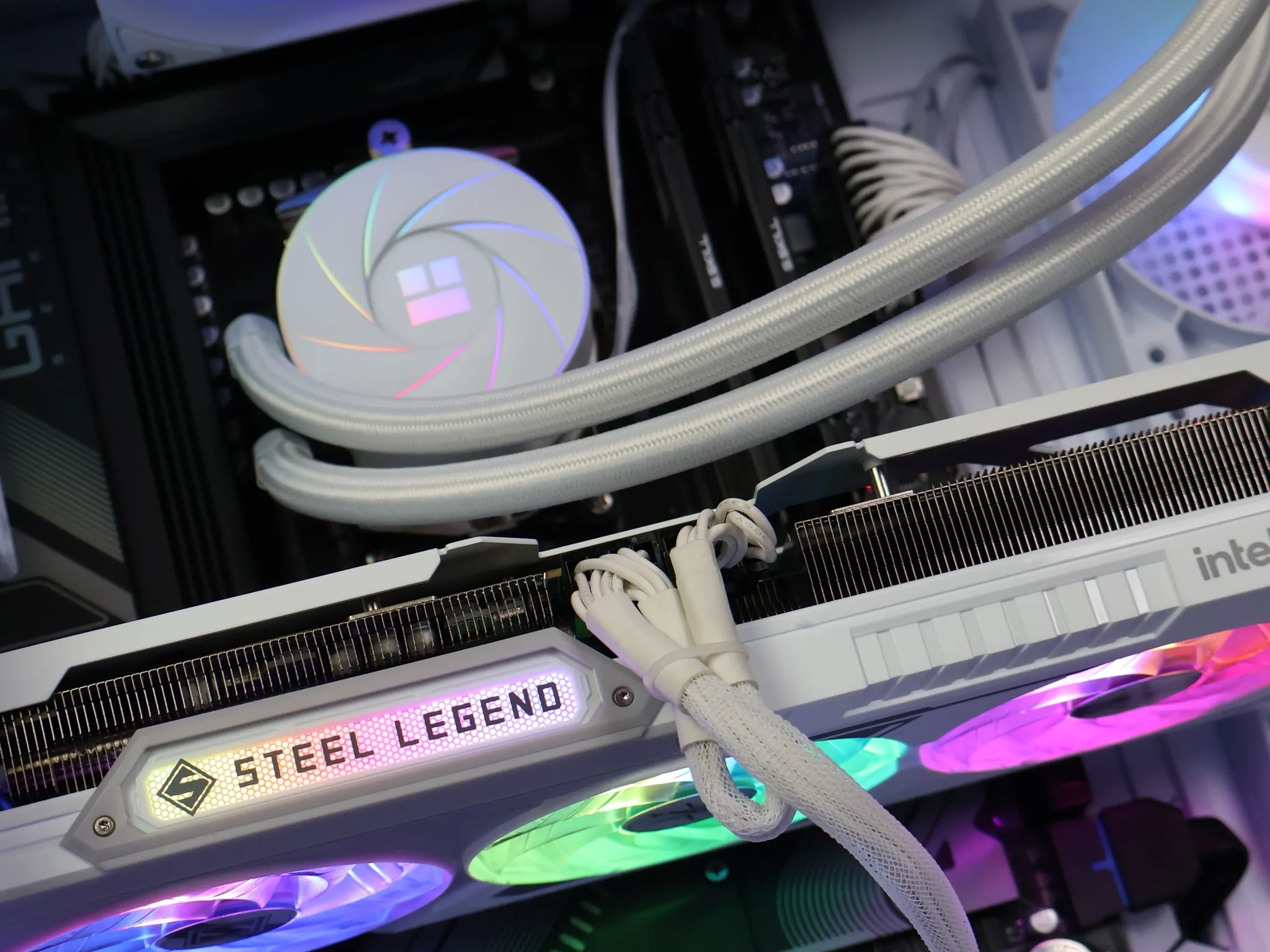 ⚪ Ryzen 5 8400F/Arc B580 12GB Gaming/Streaming PC ⚪