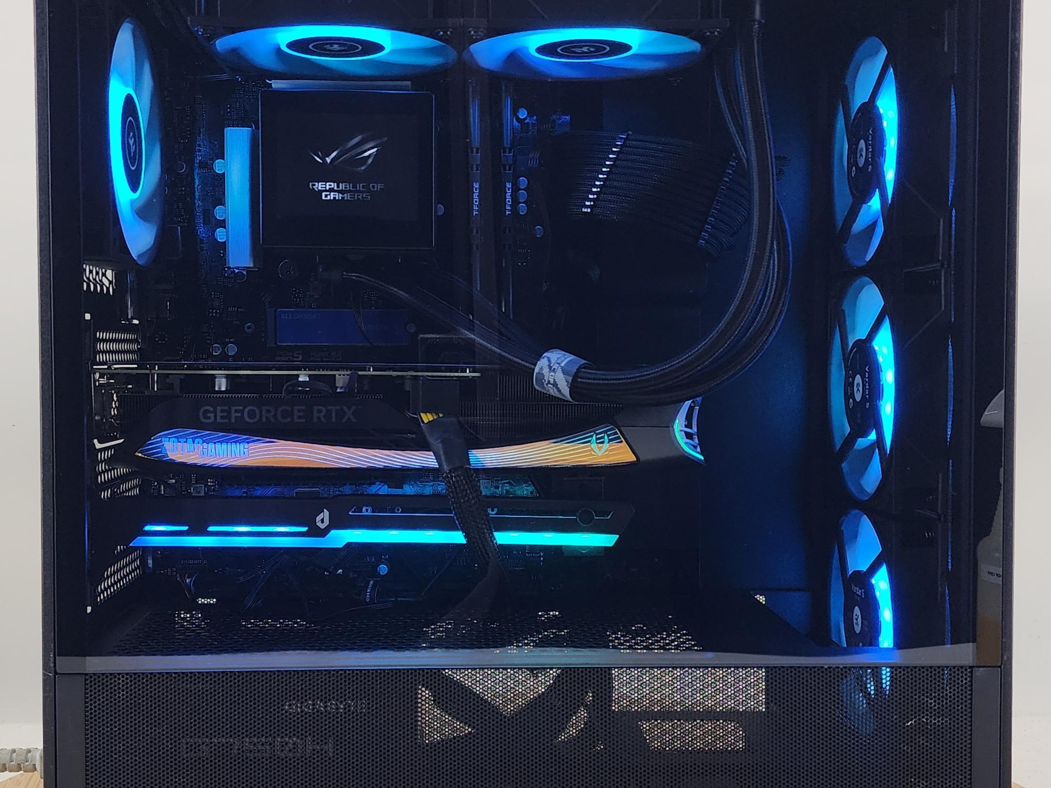 Gaming PC i7-12700KF 32GB RAM 1TB SSD RTX 4070 12GB Windows 11 Computer
