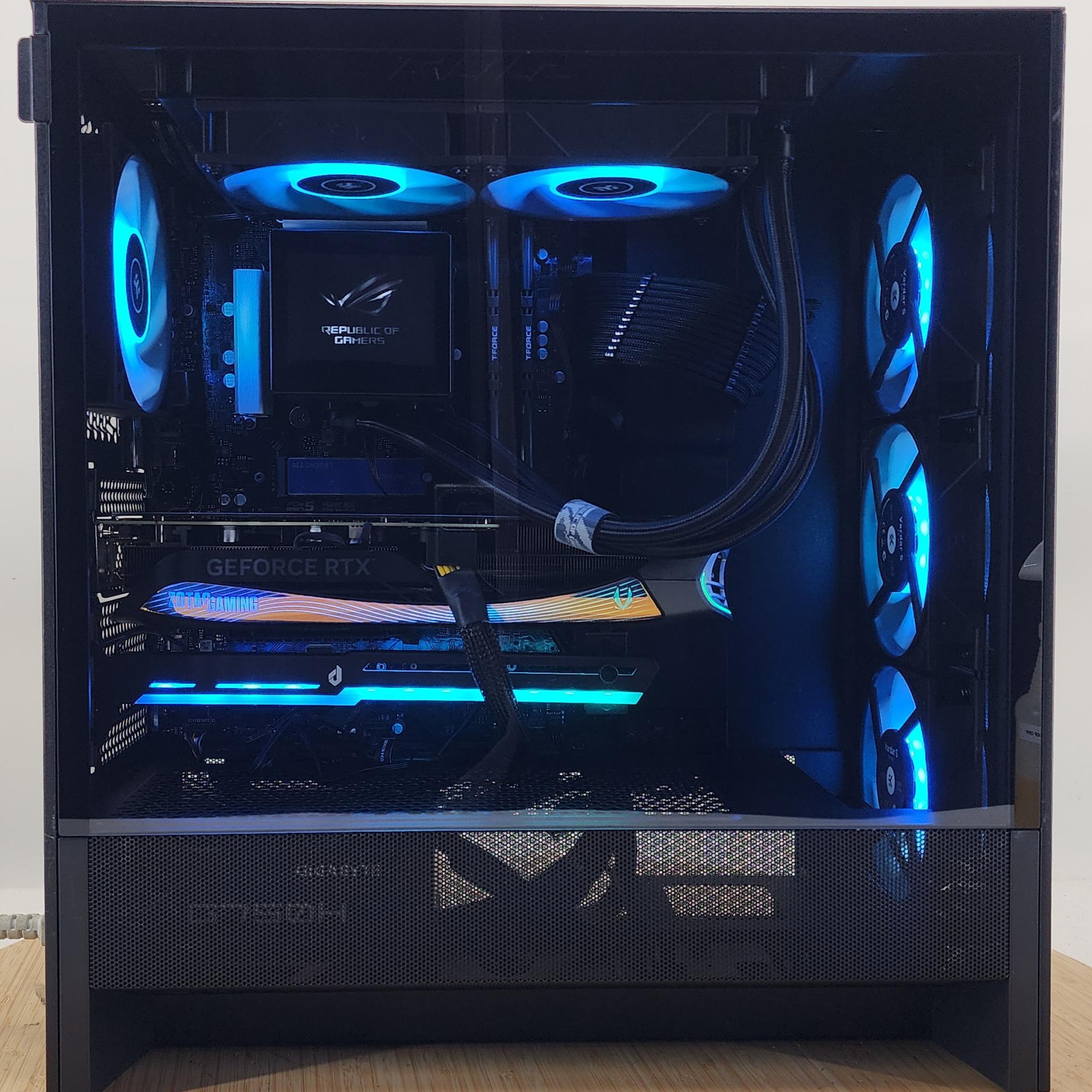 Gaming PC i7-12700KF 32GB RAM 1TB SSD RTX 4070 12GB Windows 11 Computer