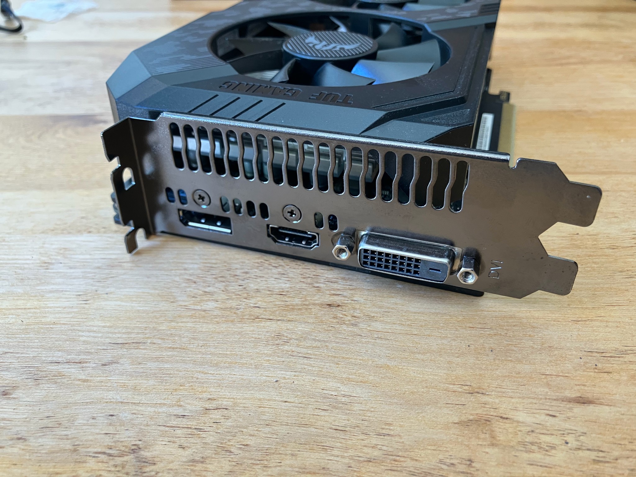 ASUS GTX 1650 SUPER OC, lightly used
