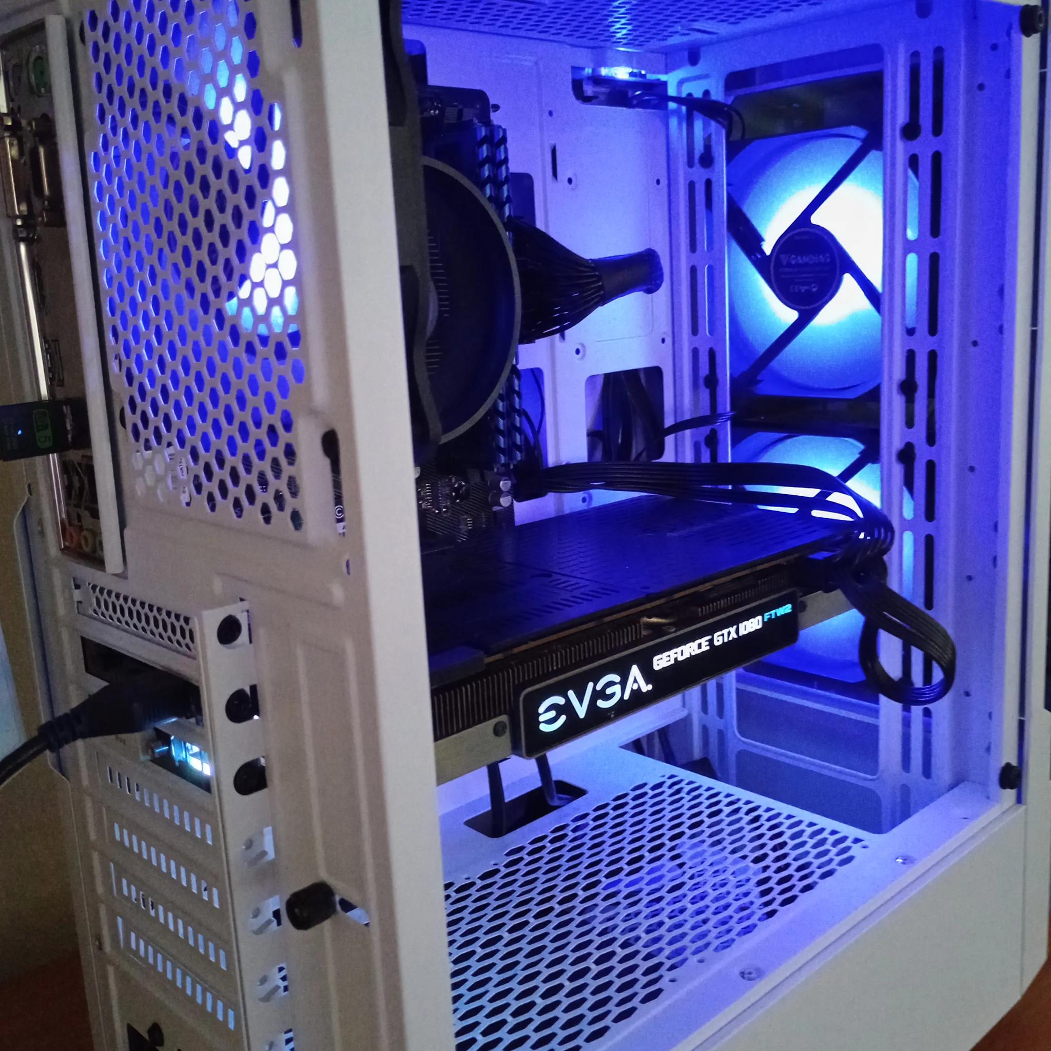New Custom Built 1080P Gaming Rig w/ Ryzen 5 3600 & EVGA GTX 1080 8GB VRAM