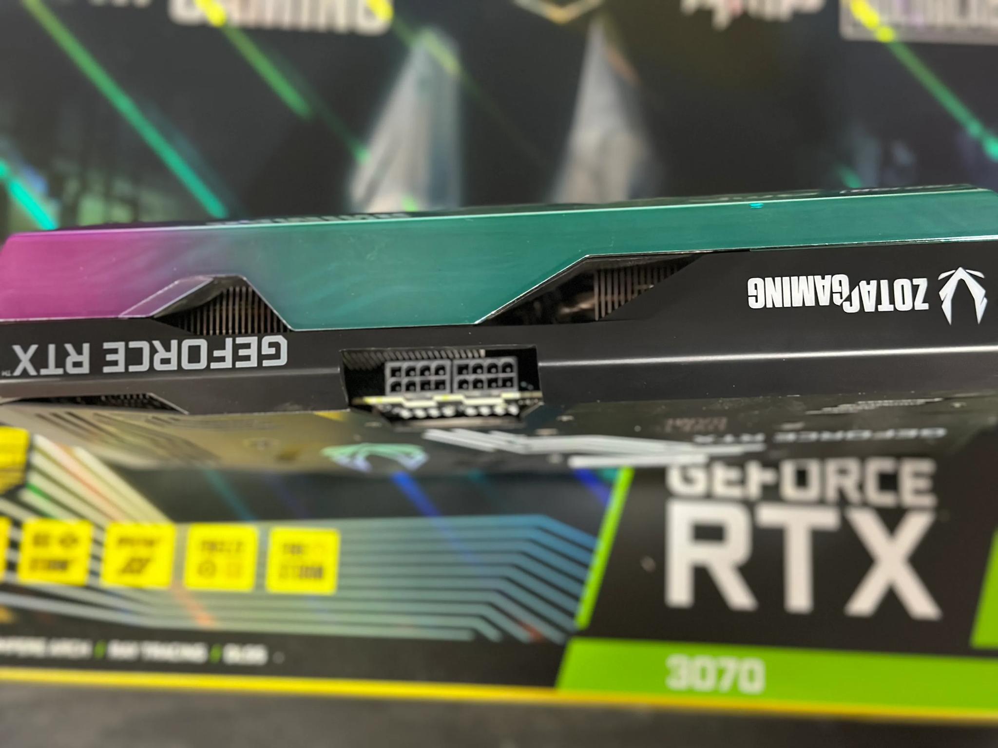 ZOTAC GAMING GeForce RTX 3070 AMP Holo PCIE 4.0 Gaming Graphics Card