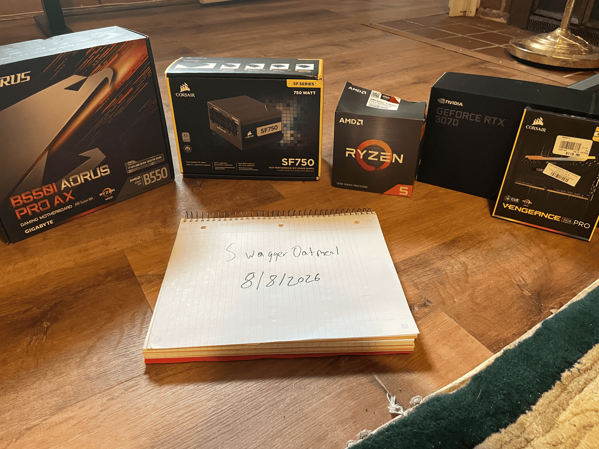GeForce RTX 3070 Custom Gaming PC - Ryzen 5 5600, 1TB NVMe SSD