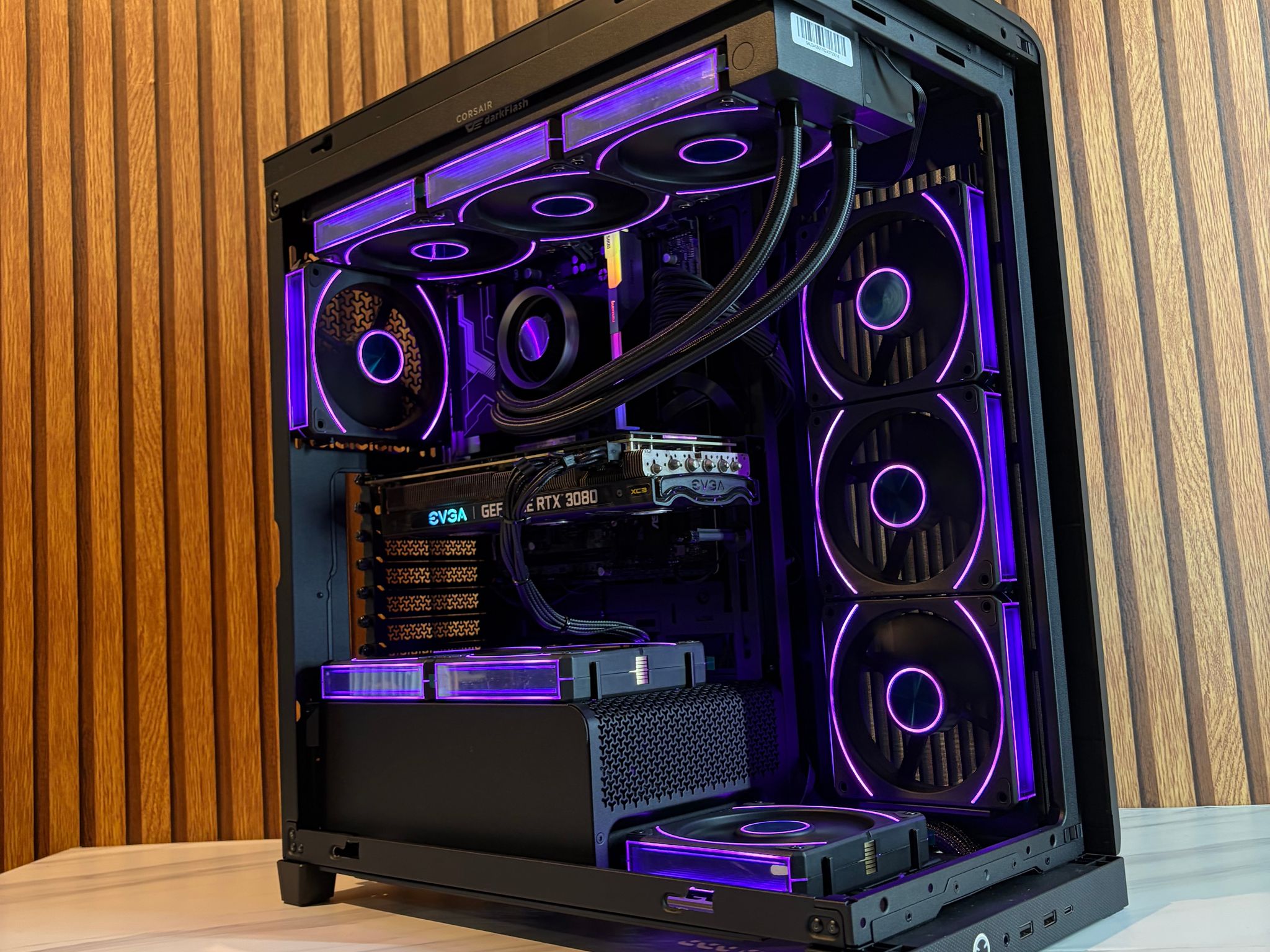 RTX 3080 | RYZEN 5 9600X | 24GB DDR5 | 360MM AIO | 1000W | 1TB