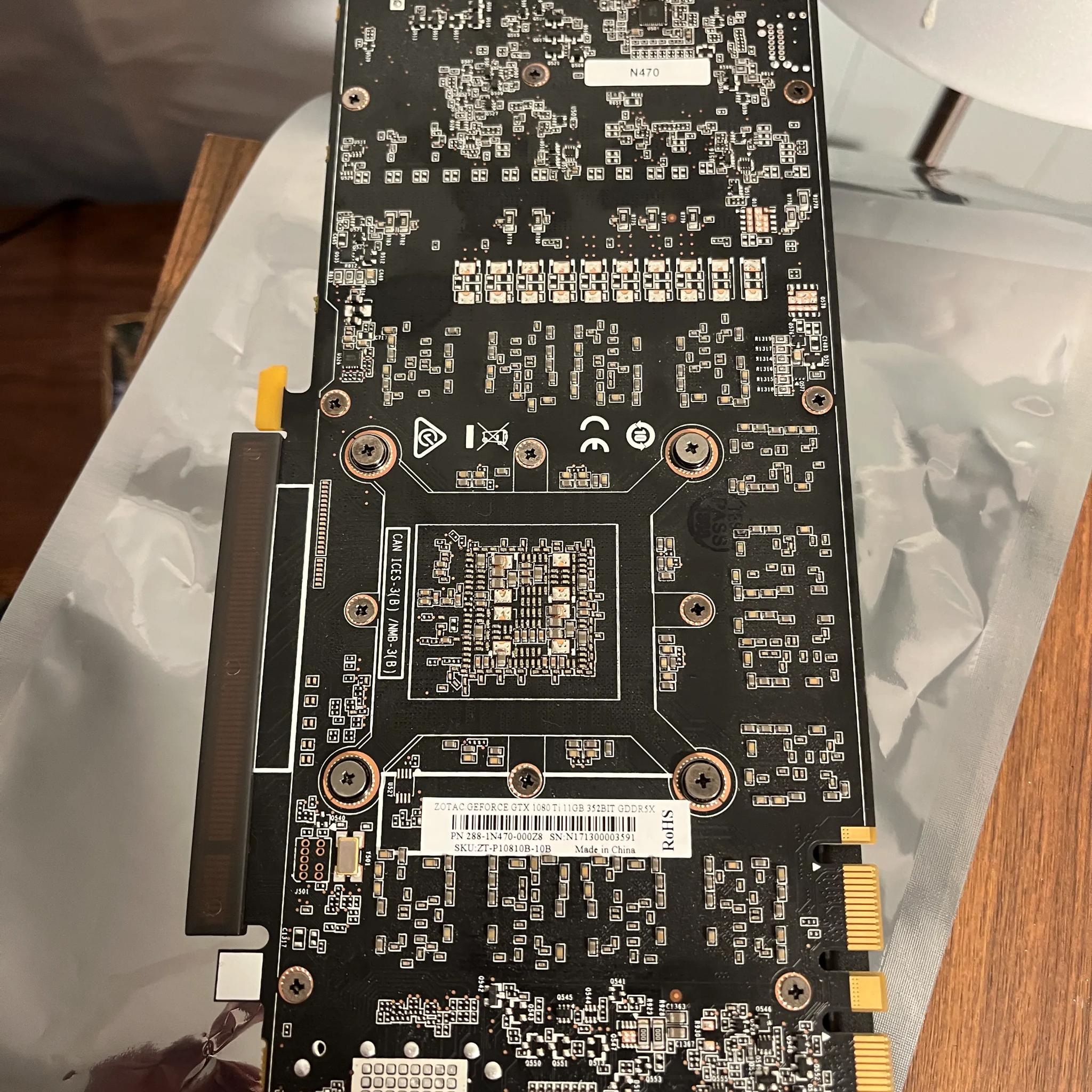 Zotac GTX 1080Ti Blower Card 11GB 288-1N470-000Z8