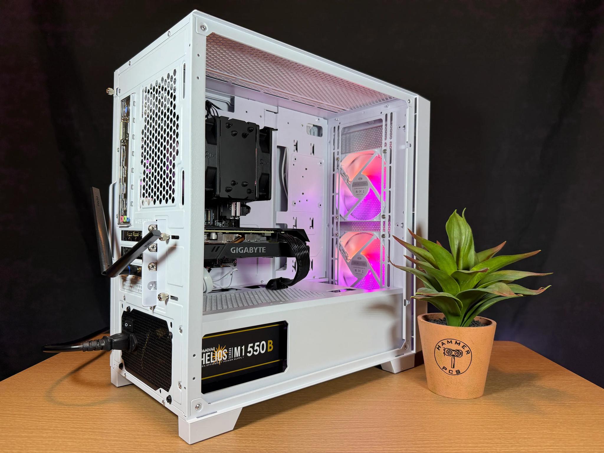 🤍Custom Built White RGB Gaming PC🤍| Windows 11, Intel i5, GTX 1660 Super | CoD 6, Fortnite, more!