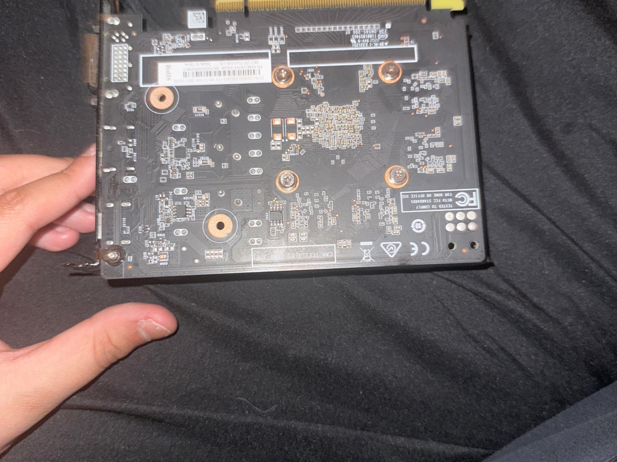 Nvidia GTX 1650 Zotac