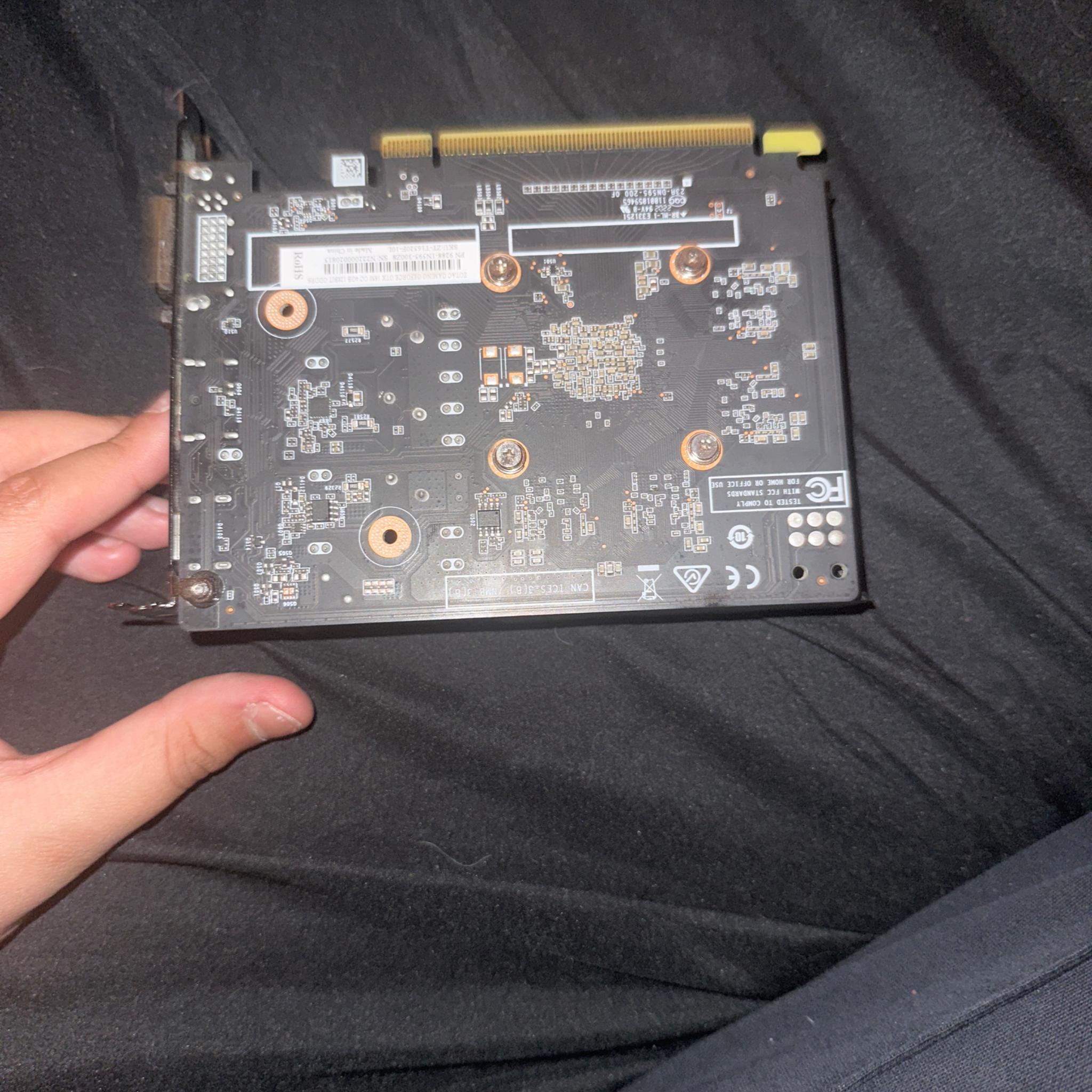 Nvidia GTX 1650 Zotac