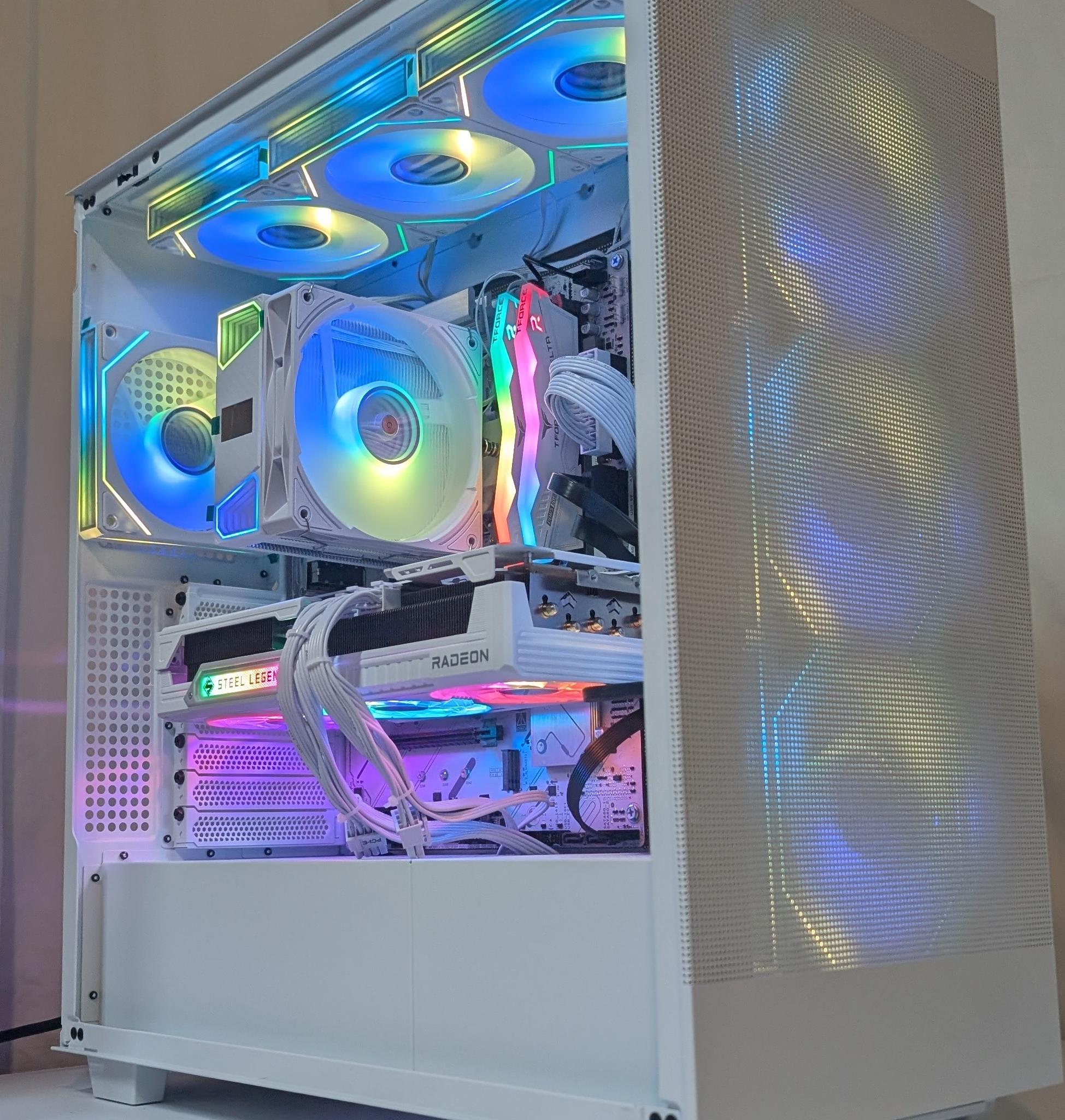 9070XT 16GB | RYZEN 5 7500F | 2TB NVME | 16GB DDR5 | 1000W