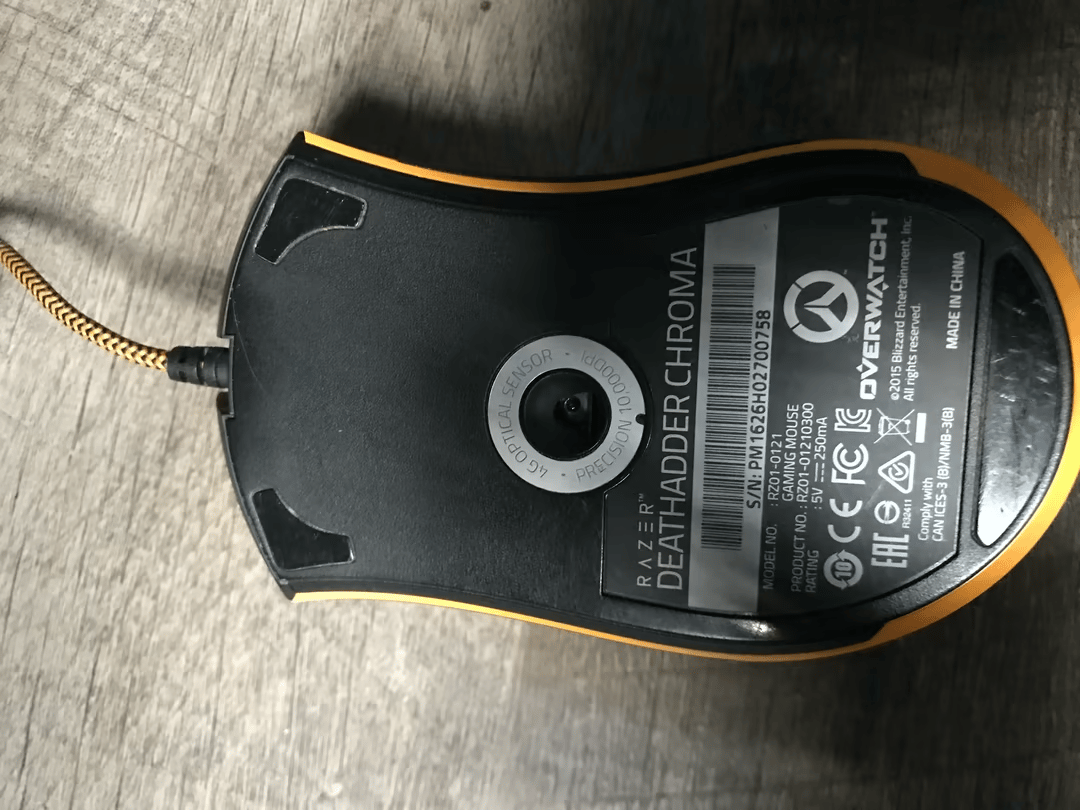 Overwatch Razer Deathadder Chroma Gaming Mouse