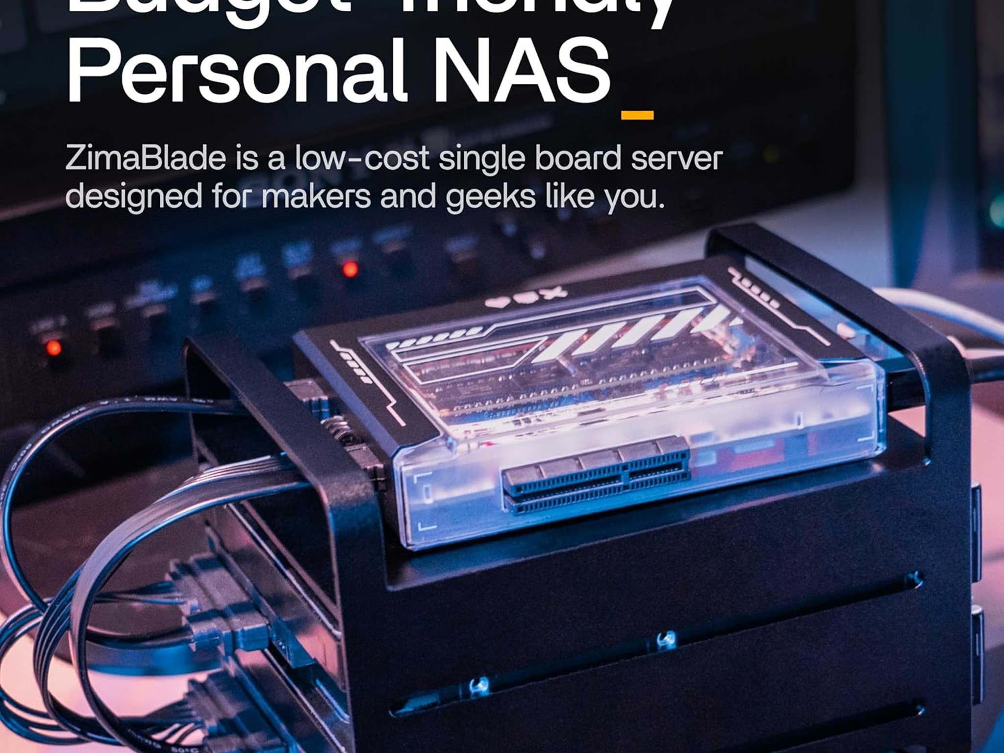 Zima Blade X86 Single Board Server for Cyber Native, Hackable Personal Server with PCIe x4 + 2GB RAM