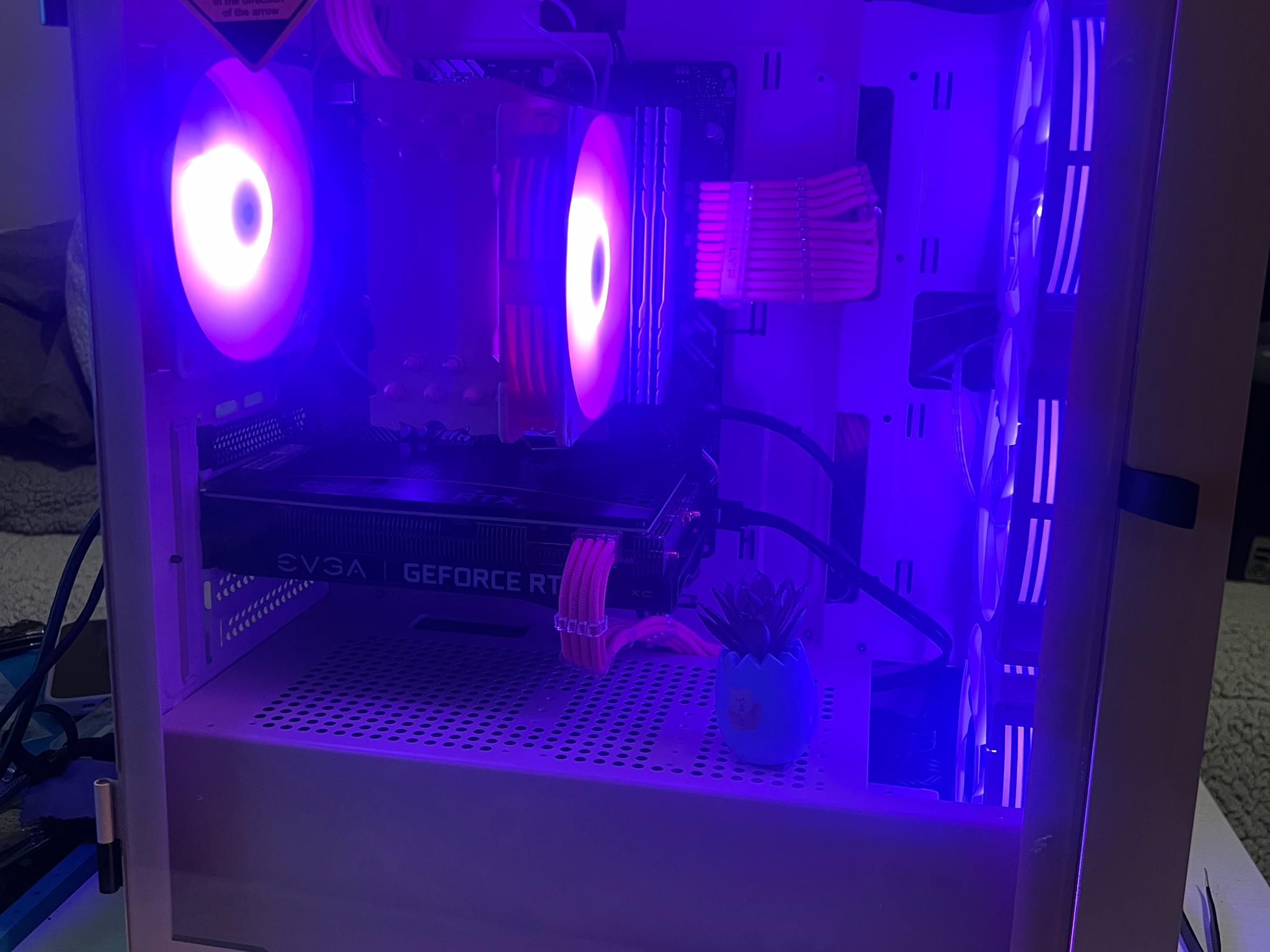 Pink 🌸 Gaming PC | Ryzen 7 3700X | EVGA RTX 3060 12GB | 16GB RAM | 512GB SSD | Windows 11 Home
