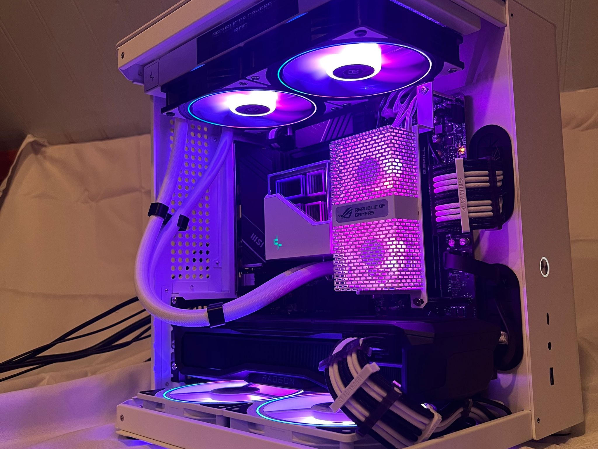 “Infinitum” 7900x, 7900xt, 64gb ddr5, 5tb, Wifi6E, 1300 watt PSU