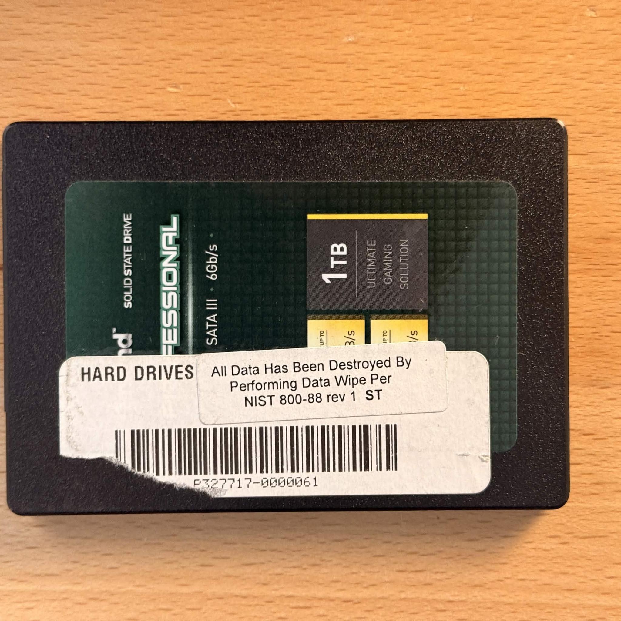 Inland Professional 2.5" SATA SSD 1TB