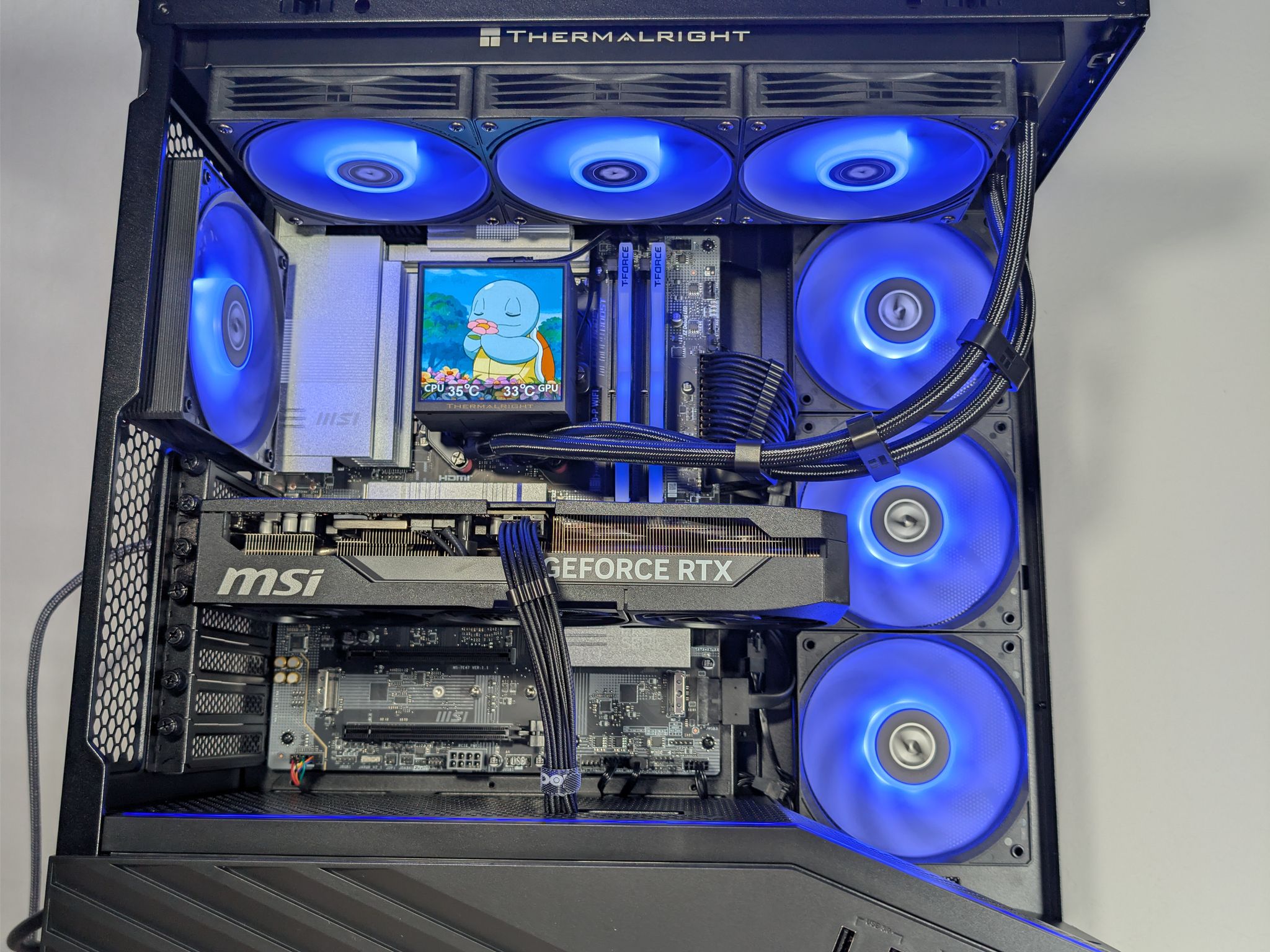 RTX 5080 // Ryzen 7 9850x3D // 32GB DDR5 // 2TB Gen4 NVMe // WiFi 7