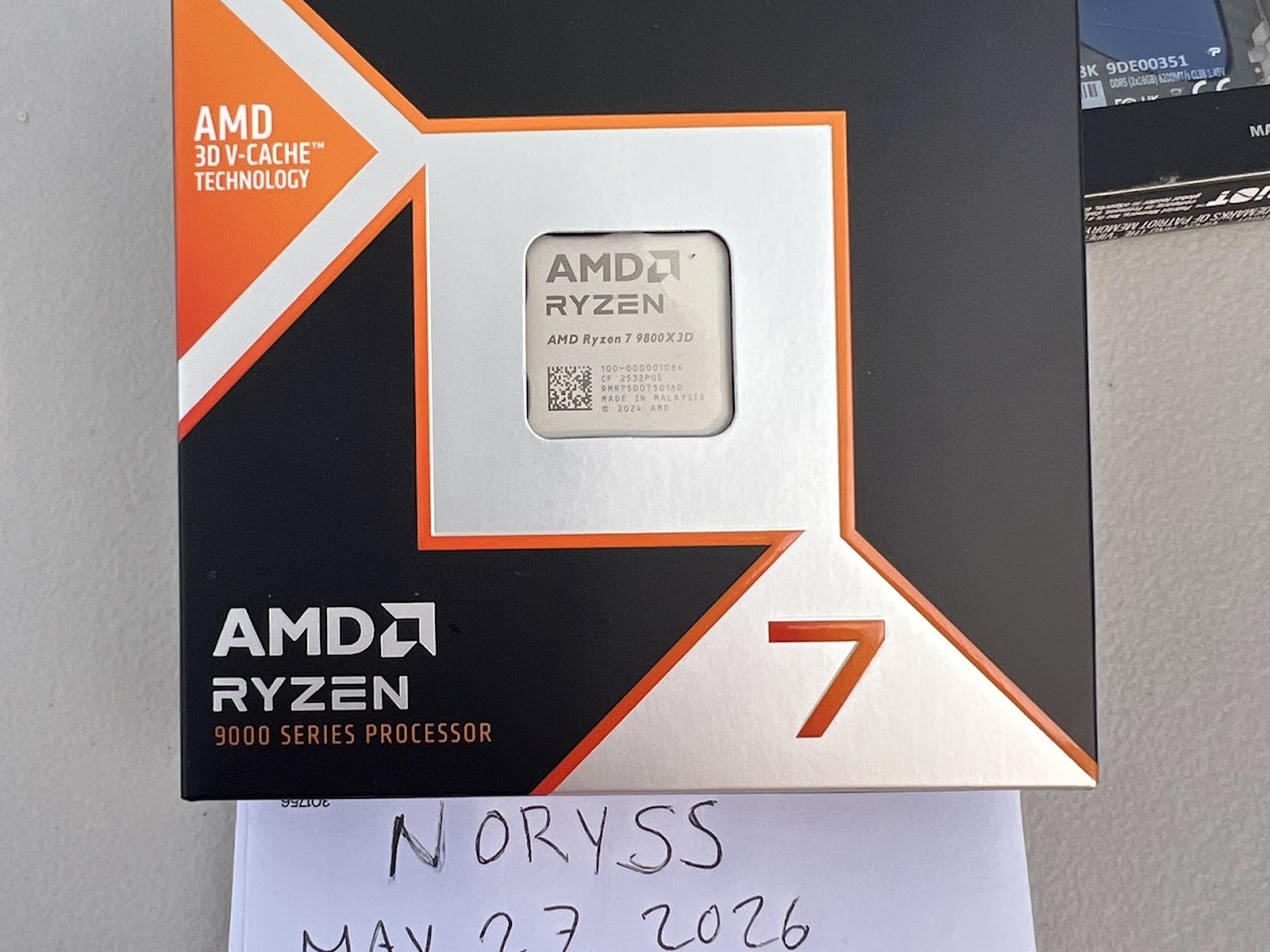 Ryzen 9800X3D + MSI MPOWER + DDR5 32GB!!!