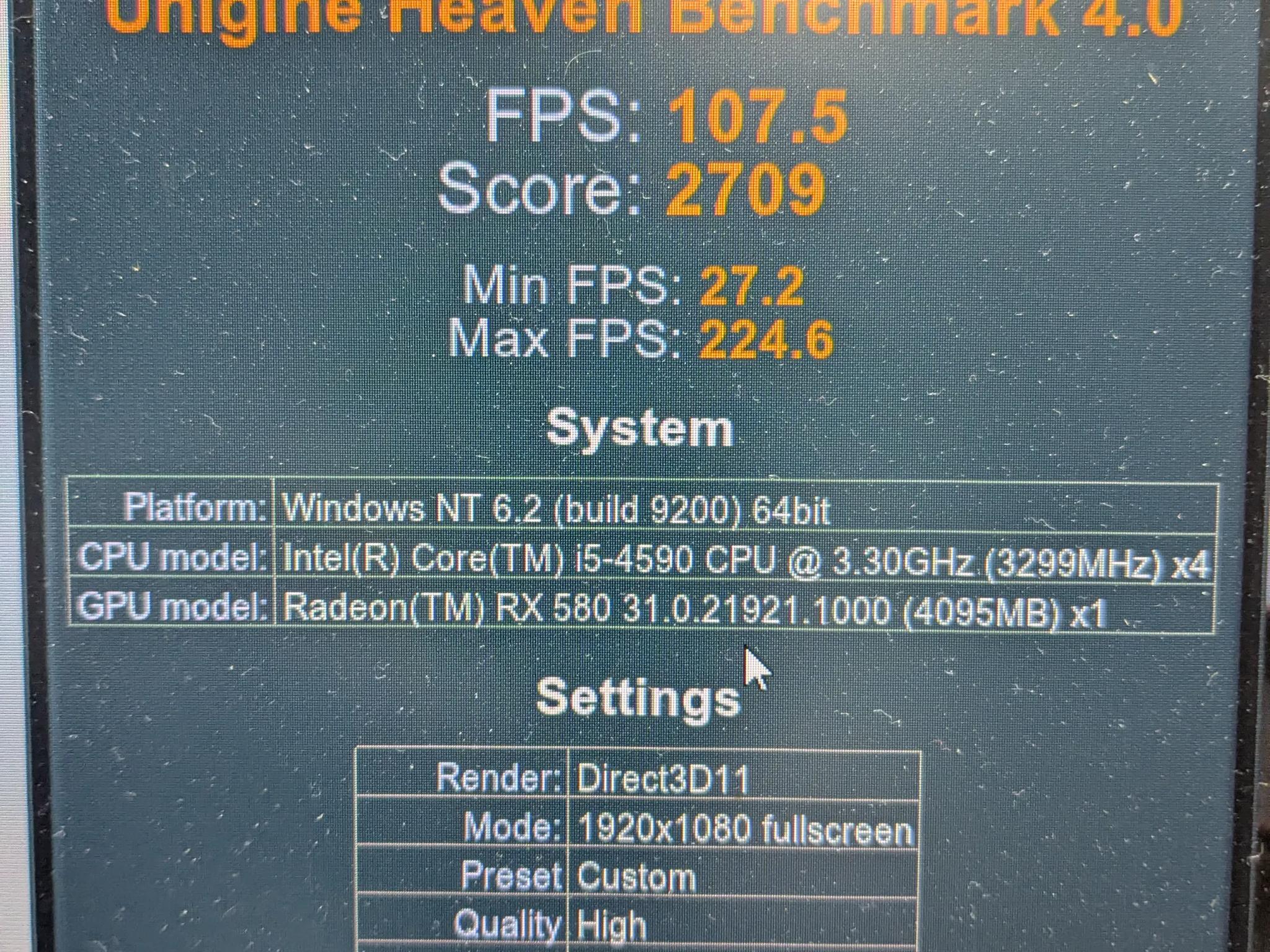 120 FPS Fortnite | 180 Day Warranty | i5 4590, 16GB RAM, 480GB SSD, RX 580 4GB, RGB, Win10, Wifi