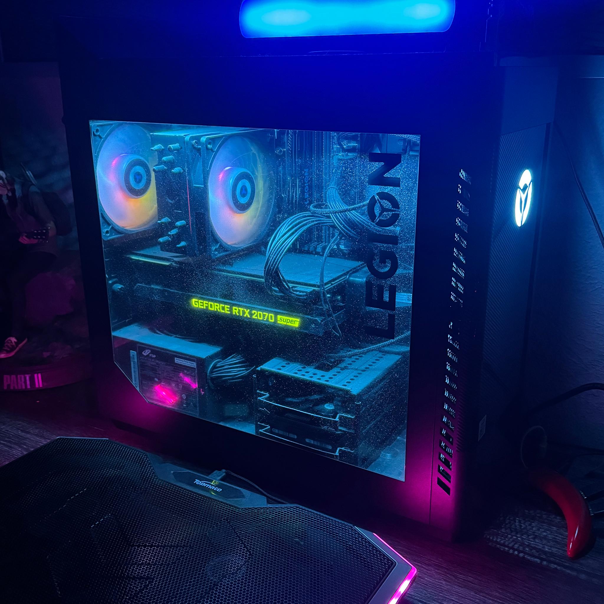 Lenovo Legion T5 tower) RTX 2070 Super, 16GB RAM, 1TB SSD, i7GEN10, etc.