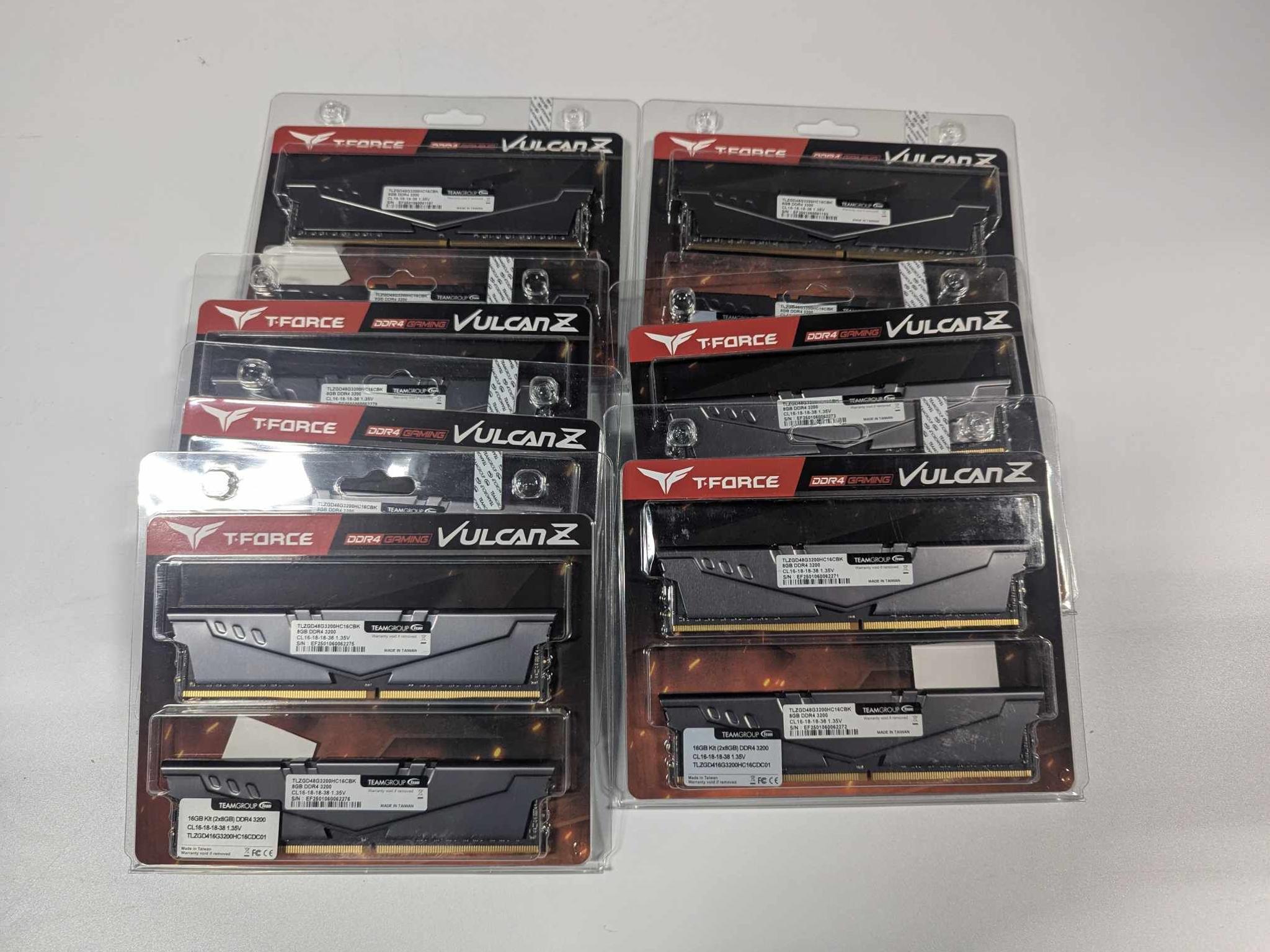 Brand New and Sealed: T Force Vulcan Z 16gb (2x8gb) kit @ 3200mhz. Free Shipping!